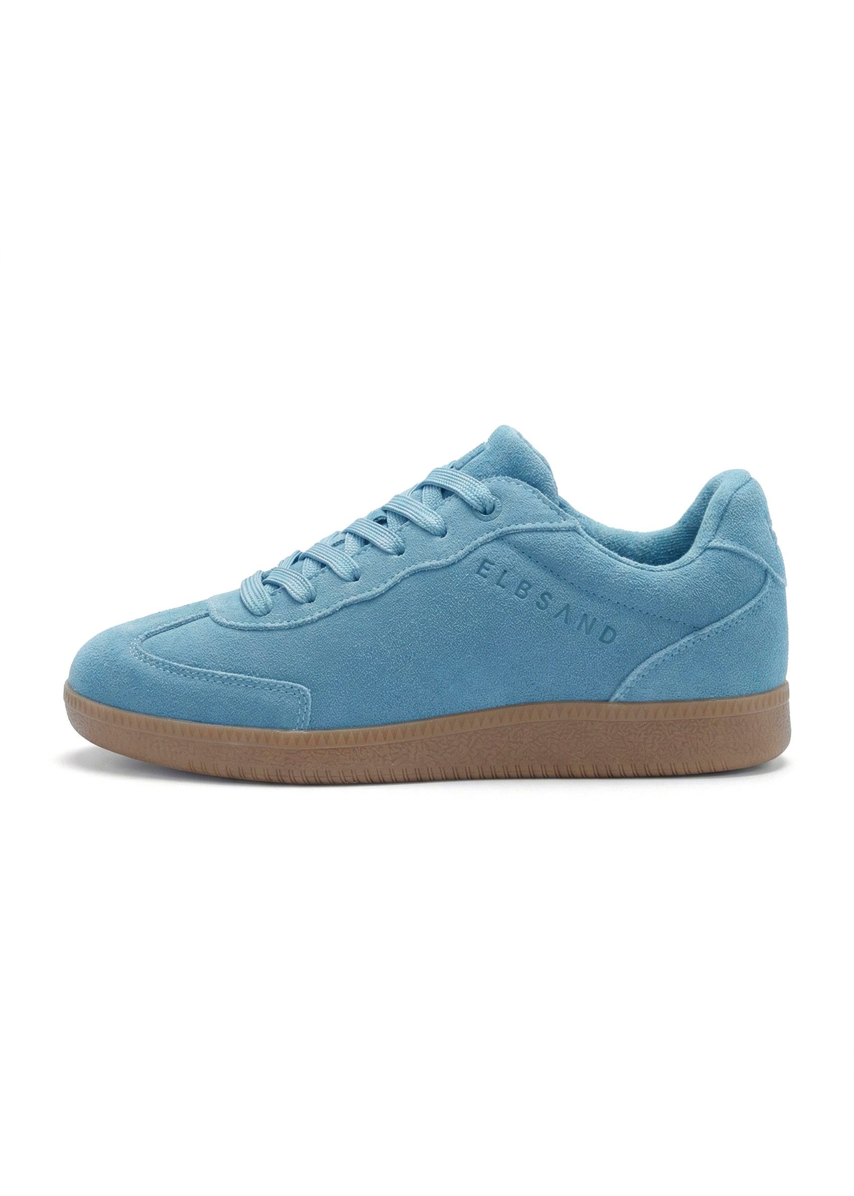 Elbsand Freizeitschuh, Schnürschuh, Turnschuh, Retro Sneaker, Lederschuh Sneaker Ledersneaker, Schnürhalbschuh aus Leder im modernen Retro Look