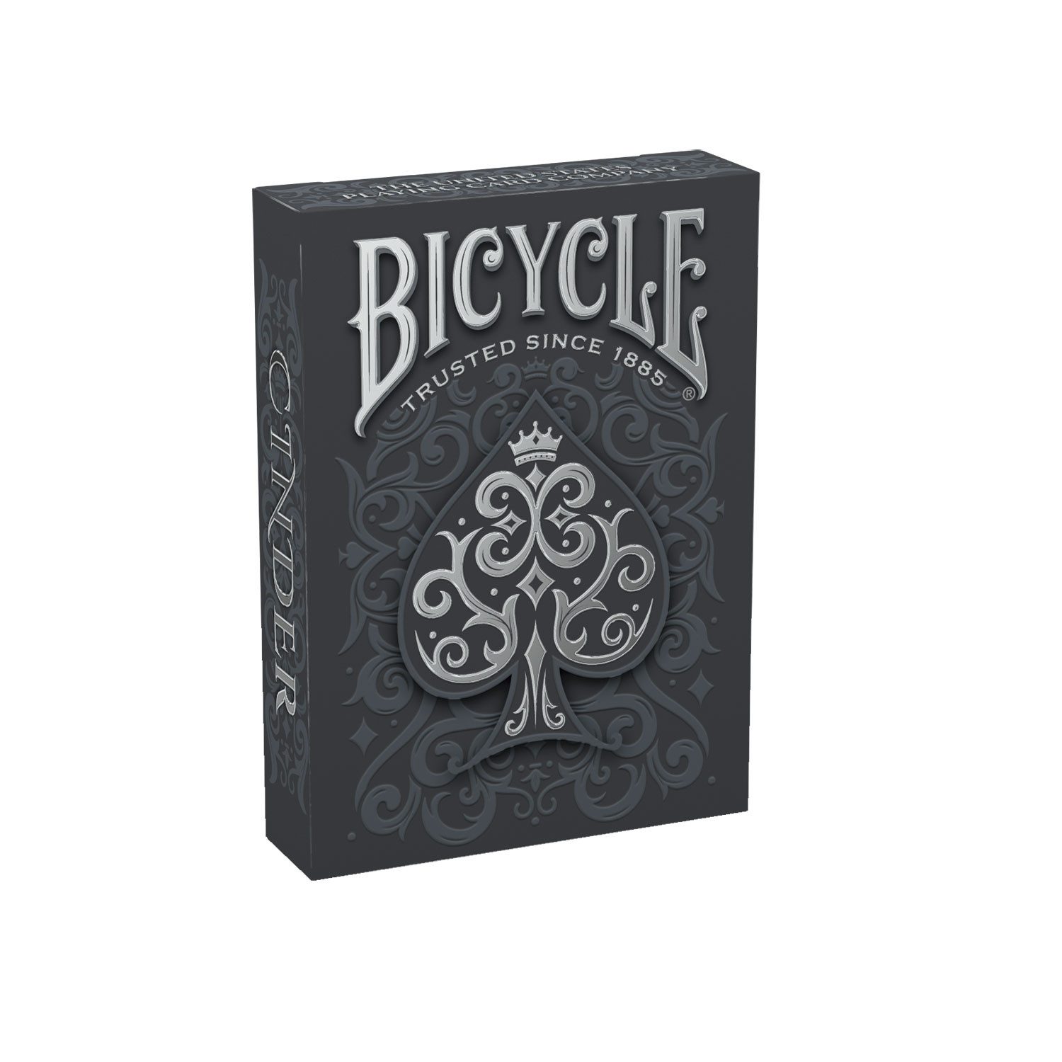 Cartamundi Spiel Bicycle® Kartendeck - Cinder, mit einzigartigem Air-Cushion®-Finish