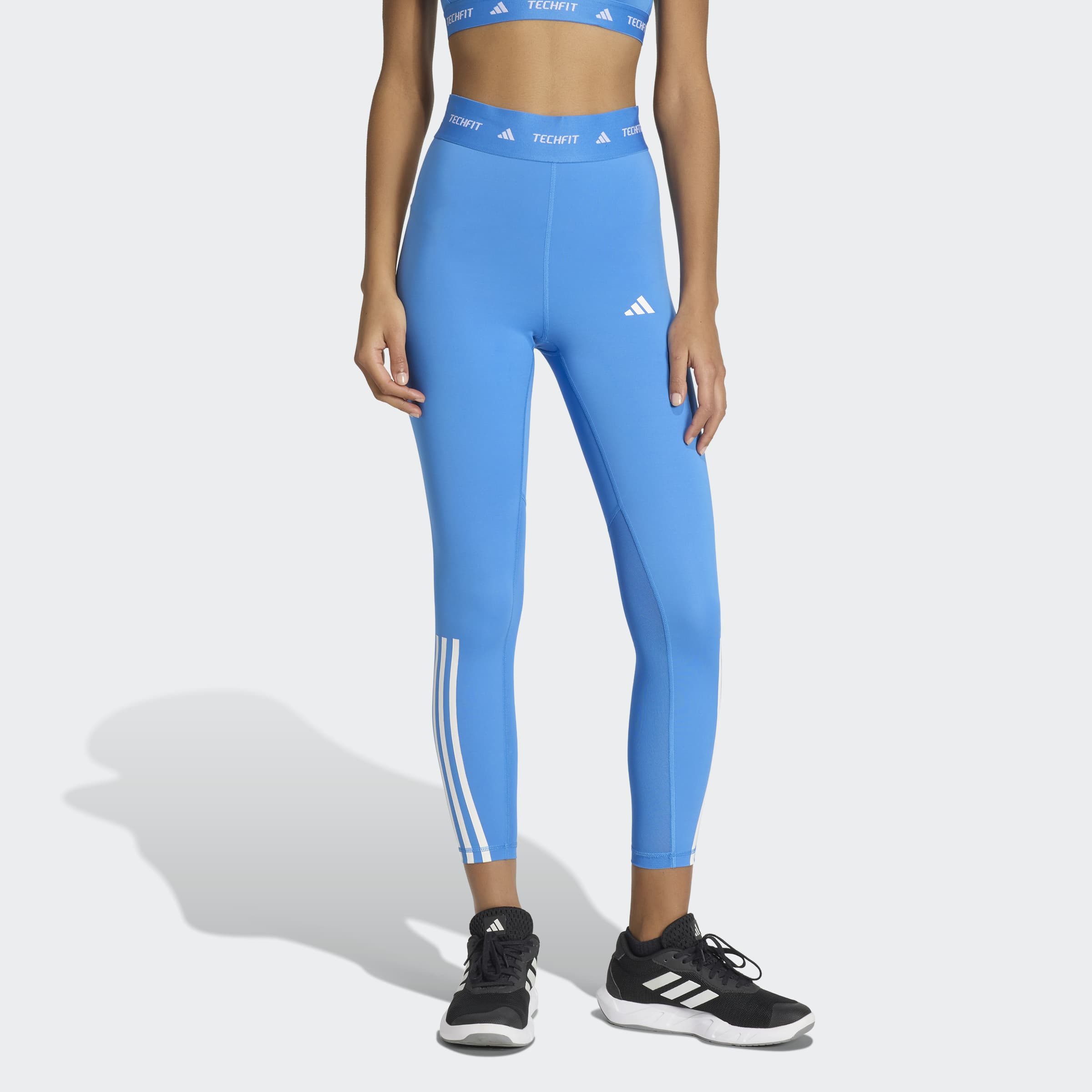 adidas Performance Trainingstights TECHFIT 3-STREIFEN 7/8-LEGGINGS