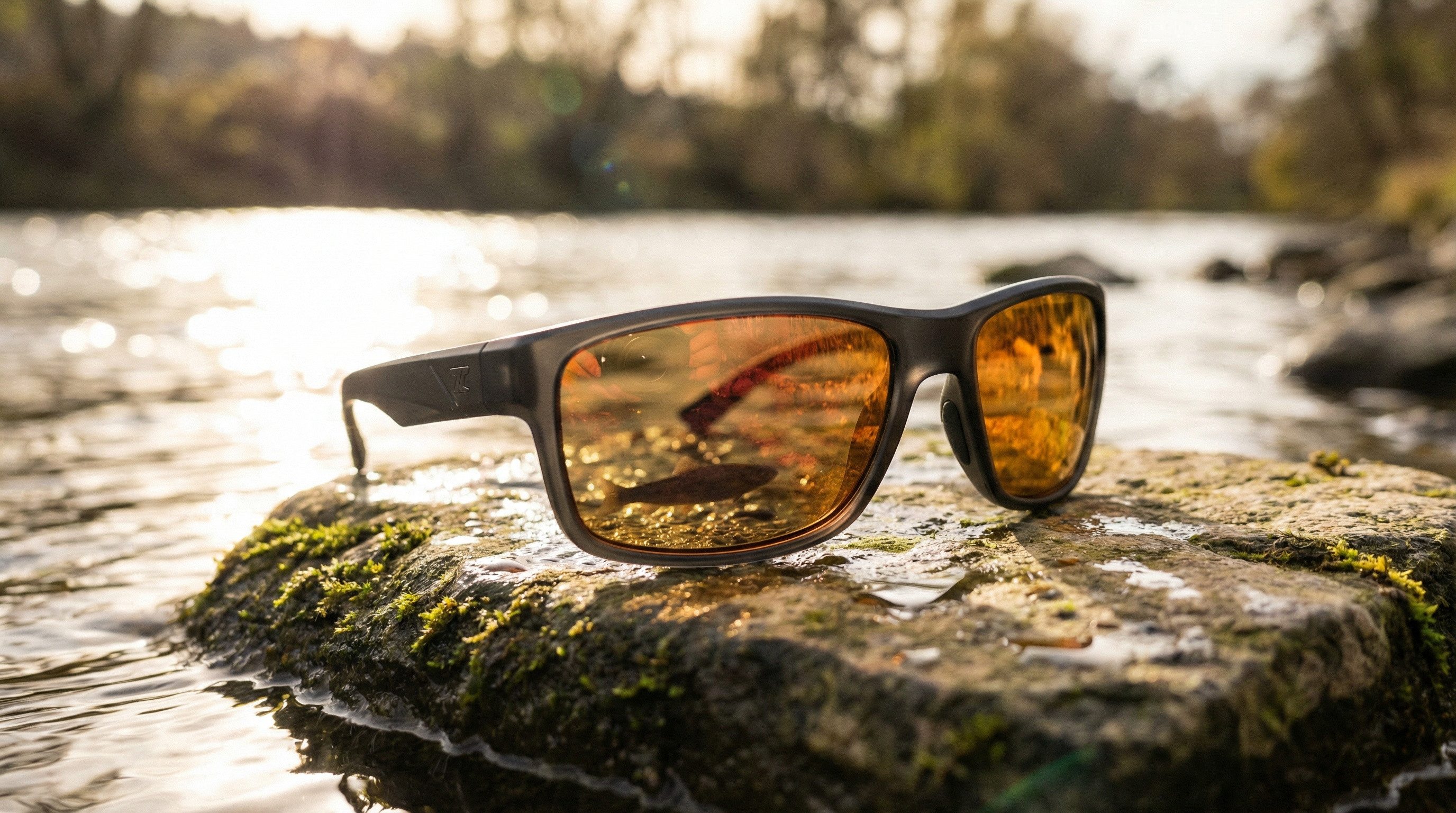 Zite Sportbrille Polarisationsbrille Basulo verspiegelt kratzfest mit Hardcase-Etui