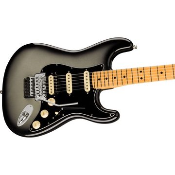Fender E-Gitarre, American Ultra Luxe Stratocaster Floyd Rose HSS MN Silverburst - E-G