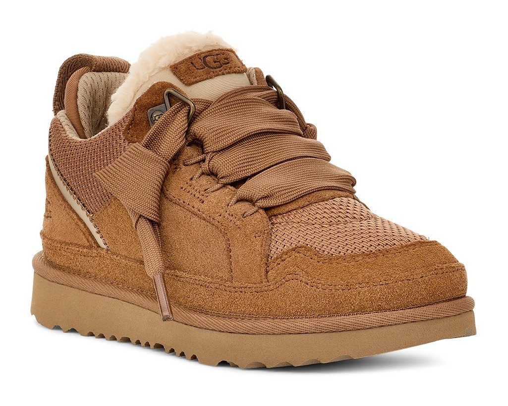 UGG LOWMEL Sneaker Kinderschuh, Halbschuh, Schnürschuh mit weichem Fußbett