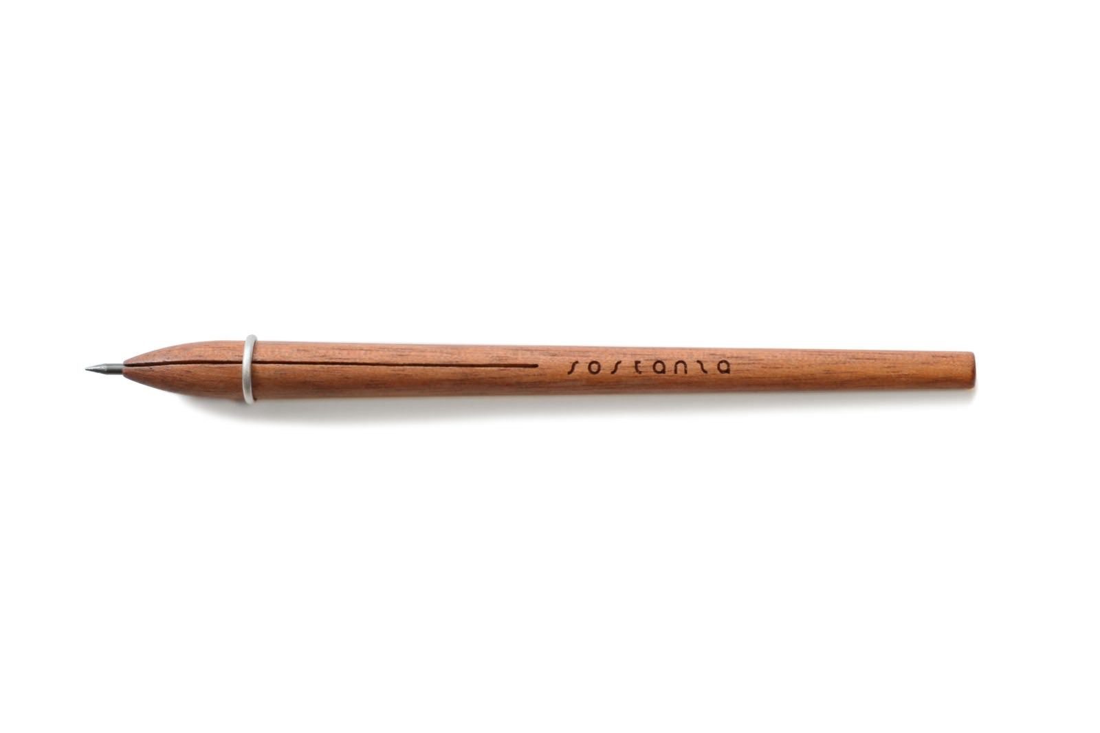 Pininfarina Bleistift Sostanza Bleistift Mahagoni Stift Pencil aus Edelholz erneuerbare, (kein Set)