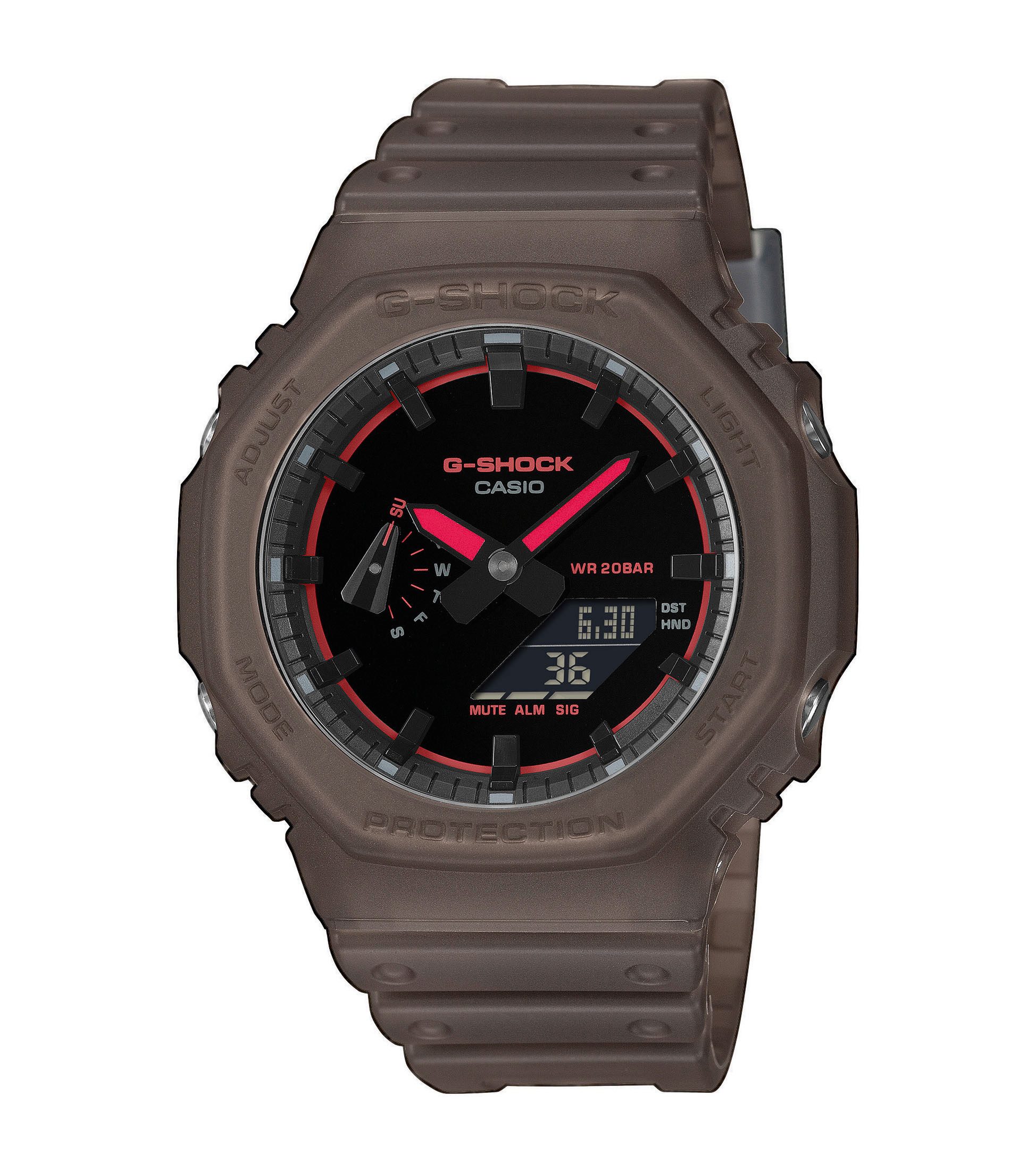 CASIO G-SHOCK Chronograph GA-2100K-5AER, Quarzuhr, Armbanduhr, Herrenuhr, analog, digital