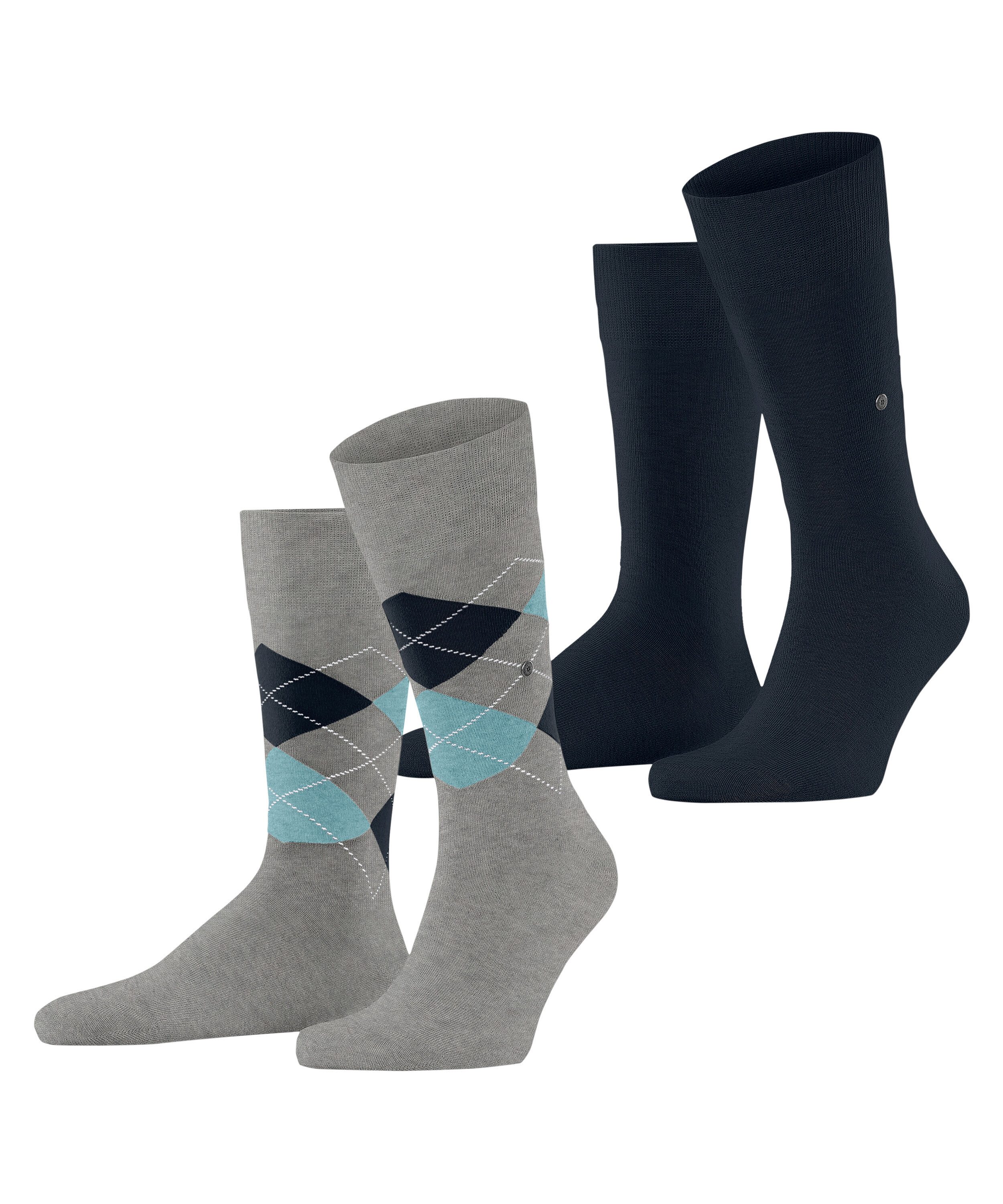 Burlington Socken Everyday Argyle Mix 2-Pack günstig online kaufen