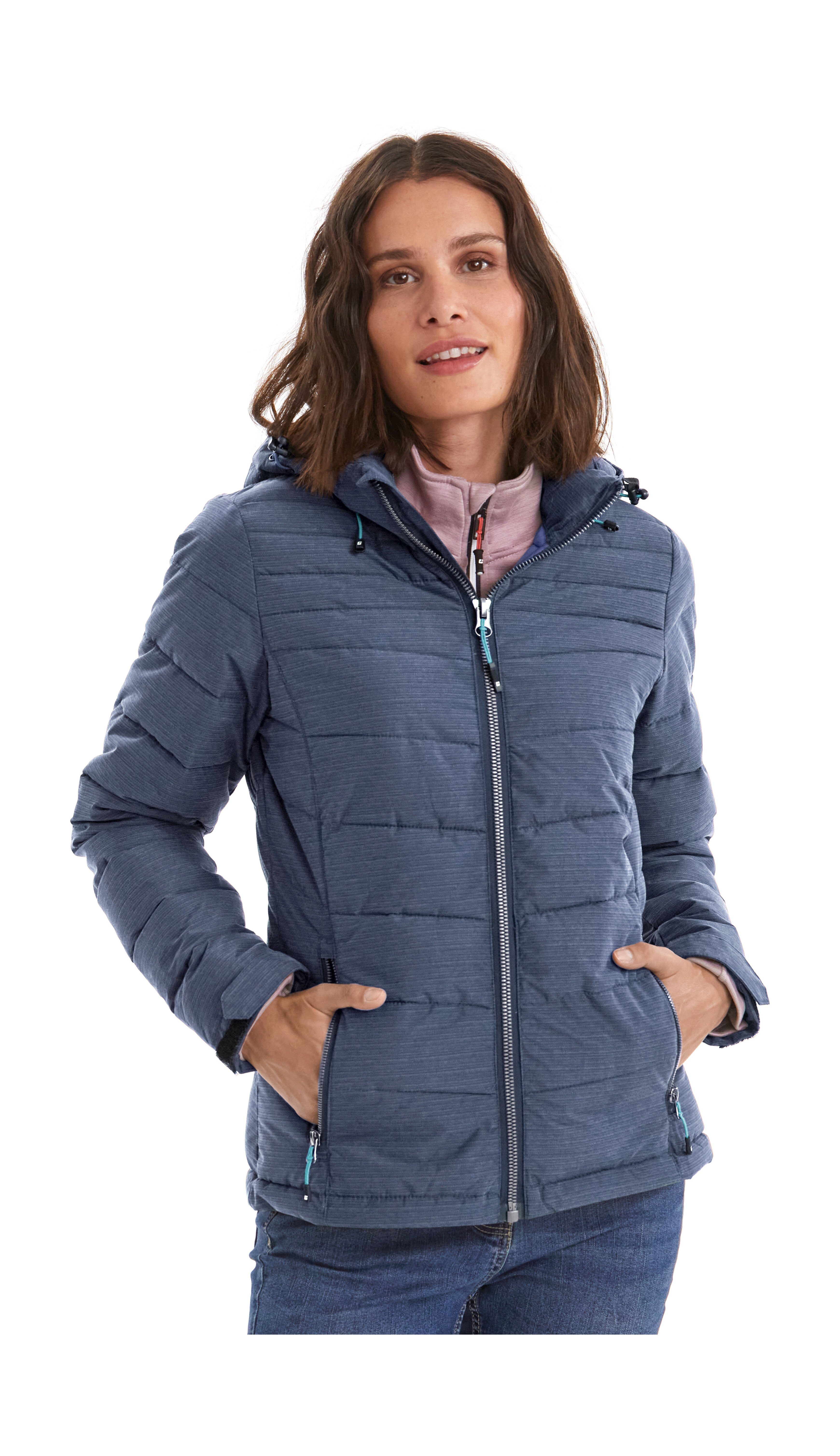 Skane A Quilted WMN Killtec navy JCKT Steppjacke