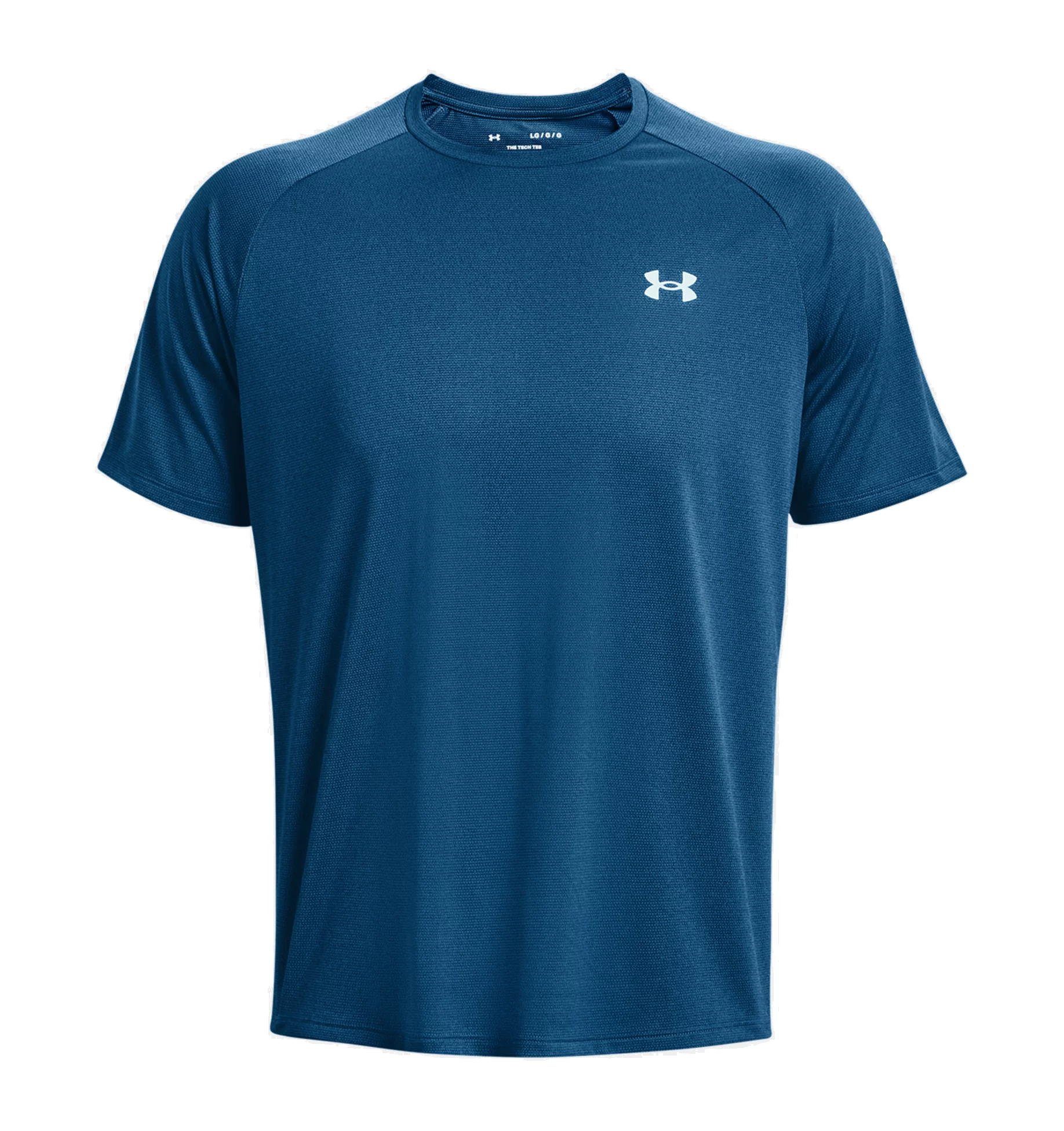2.0 Herren Tech Kurzarm Oberteil Novelty Blau T-Shirt Funktionsshirt Armour® Under - T-Shirt