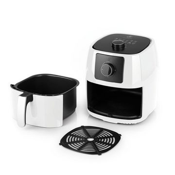 KOCHWERK Heißluftfritteuse Airfryer inkl. Rezeptbuch, 1400,00 W, 5L Fassungsvermögen, Timerfunktion