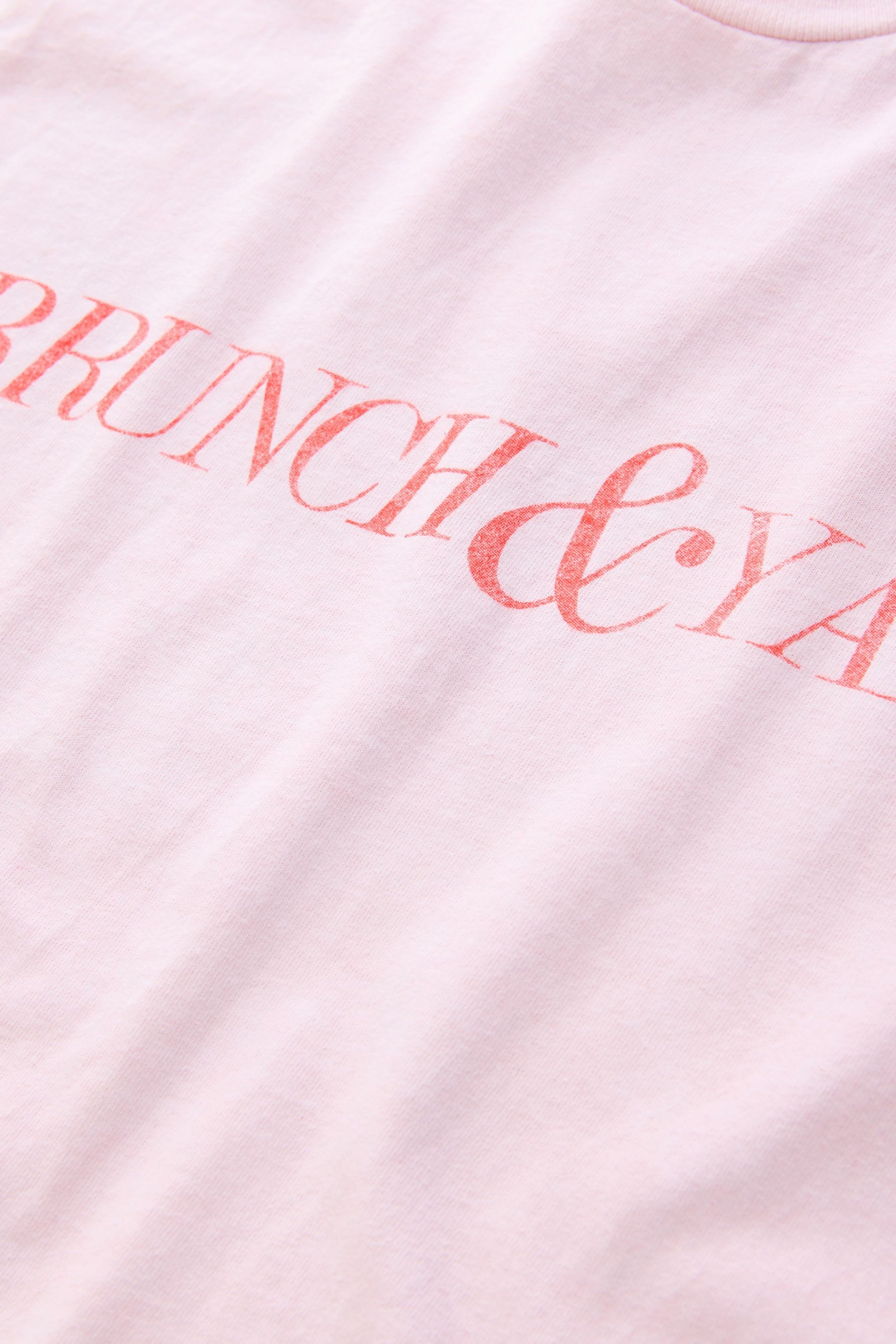 Next T-Shirt Schmaler geschnittenes T-Shirt mit günstig online kaufen