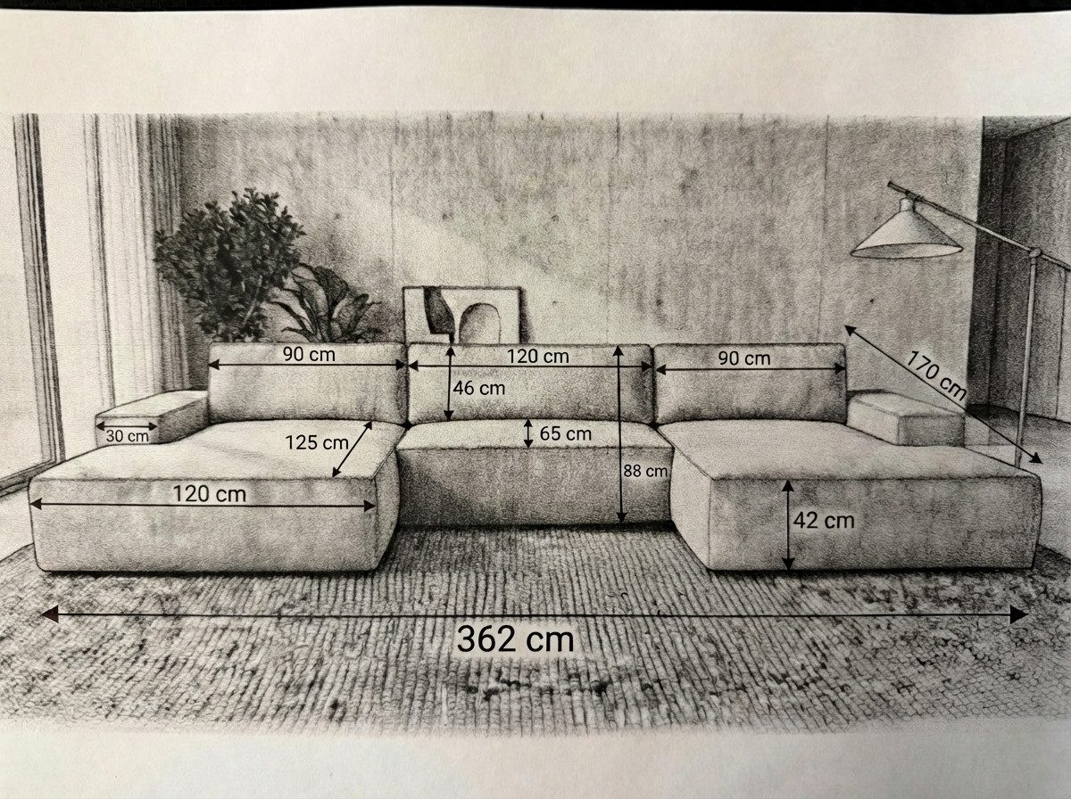 A&J MöbelLand GmbH Ecksofa EINAR mit Schlaffunktion, Bonellfederkern und Bettkasten, TOP ANGEBOT!