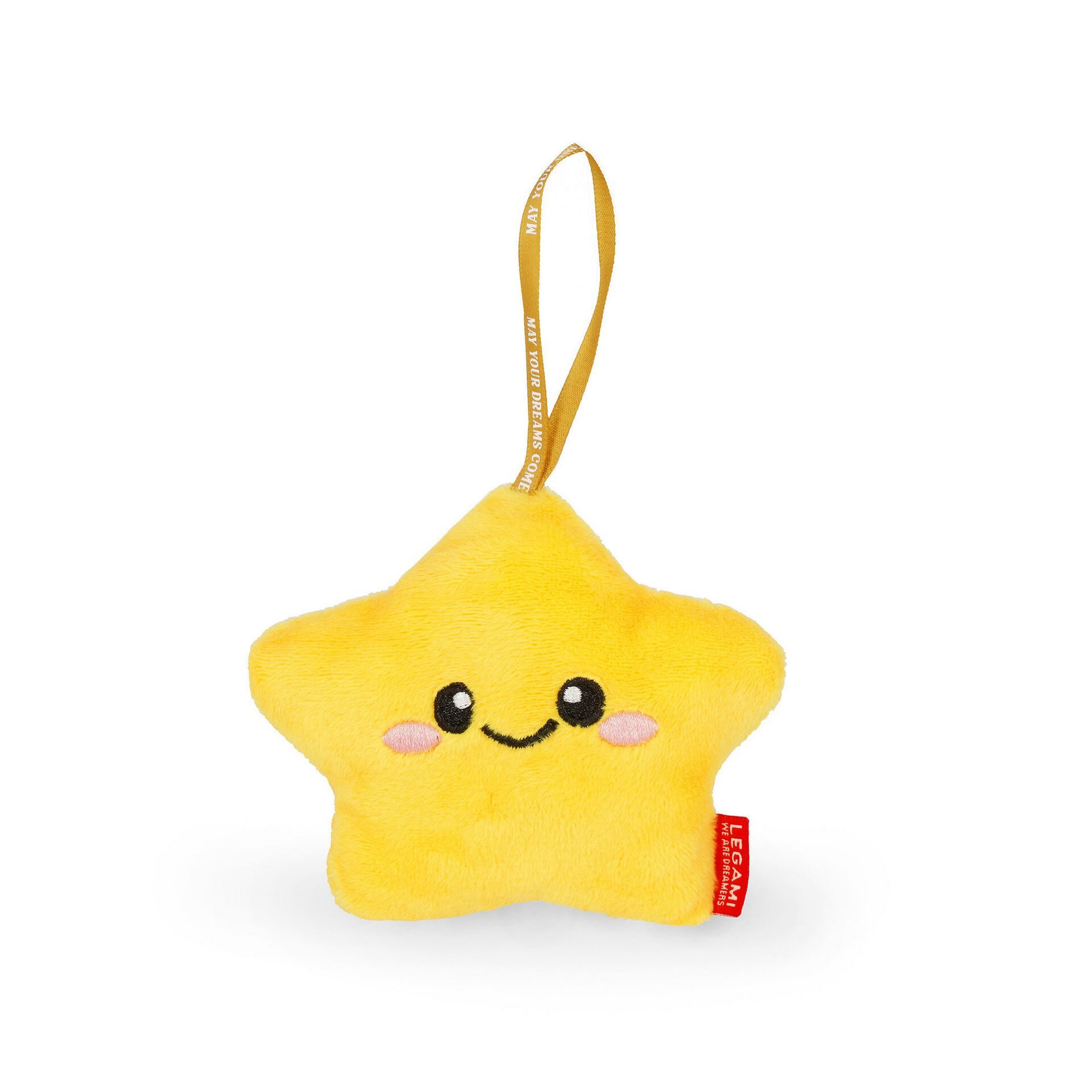 Legami Weihnachtsbaumkugel LEGAMI Weihnachtsdekoration aus Plüsch STERN - Star - Oh-Oh-Ohrnaments