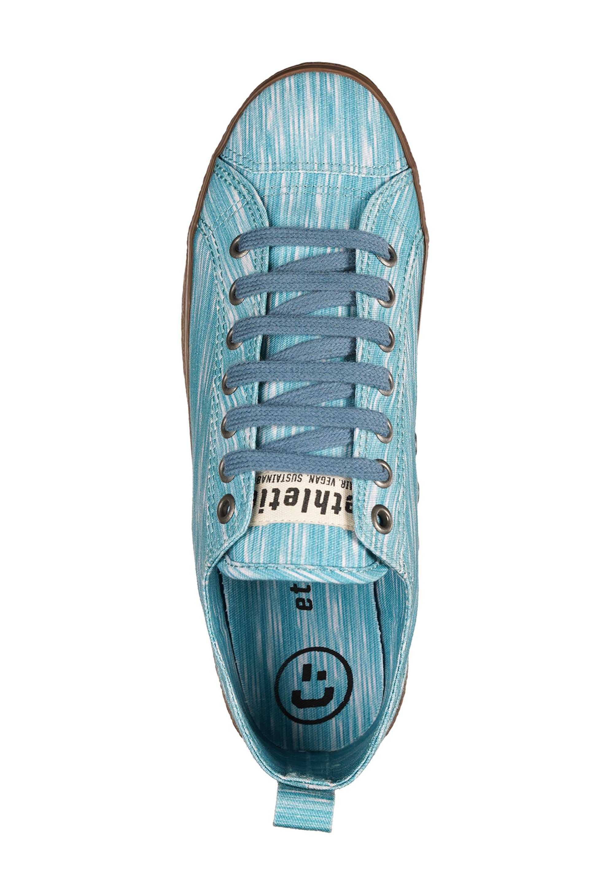 Fairtrade Produkt ETHLETIC Lo Goto aqua Sneaker melange