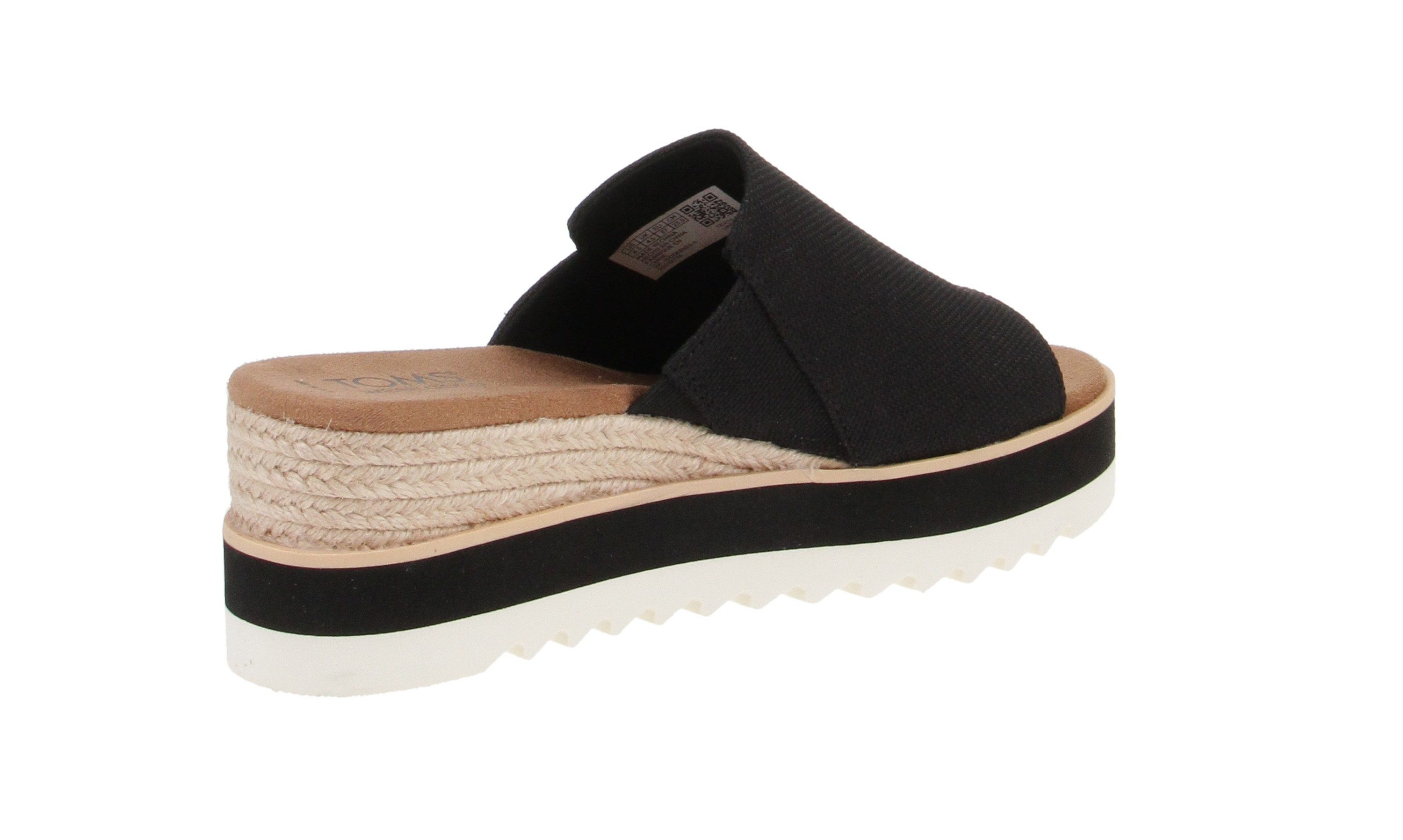 TOMS Toms 10019736 Diana Mule - Damen Schuhe Pantoletten - Black Sandale