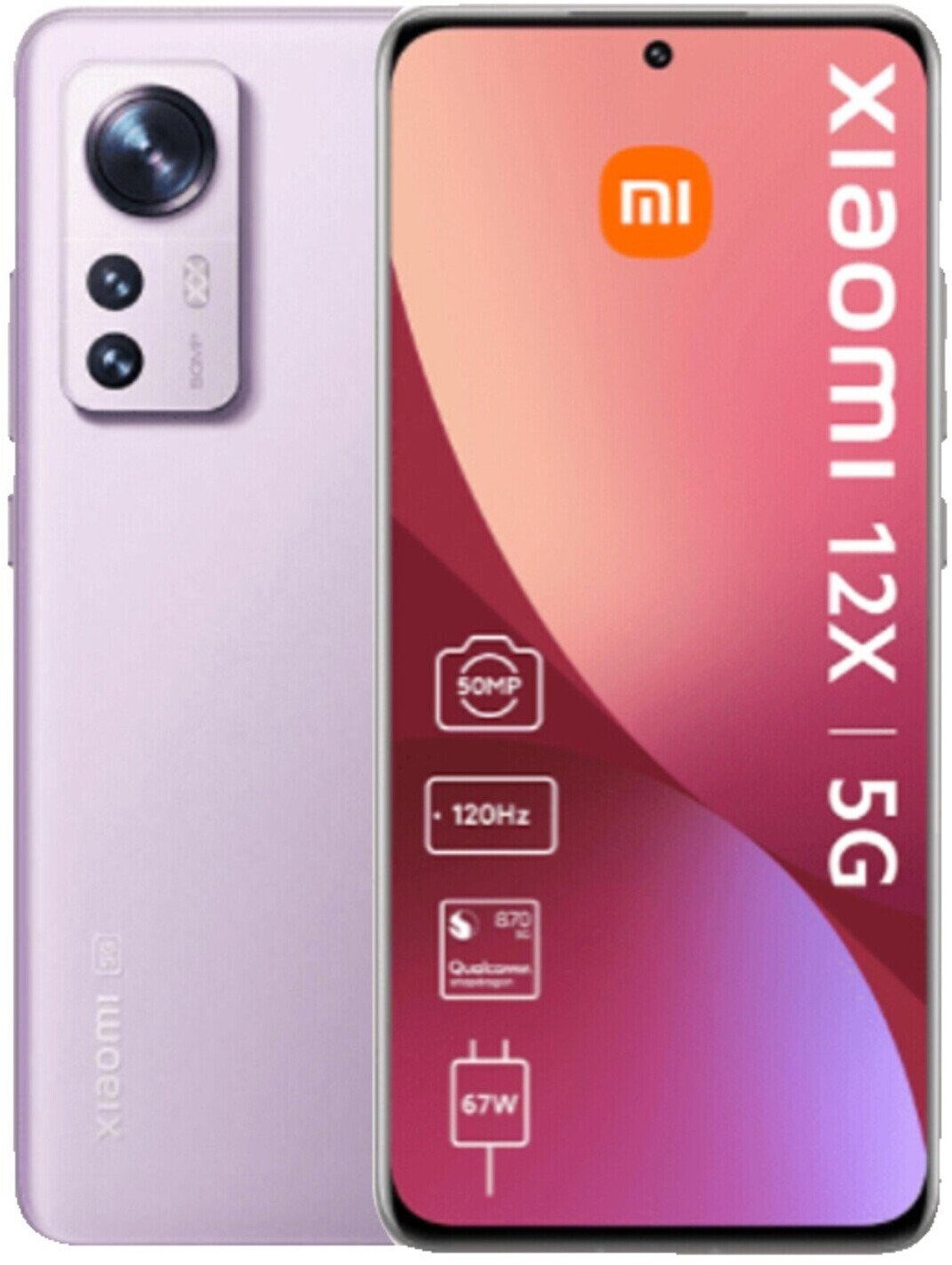 Xiaomi 12X 256GB Purple Smartphone