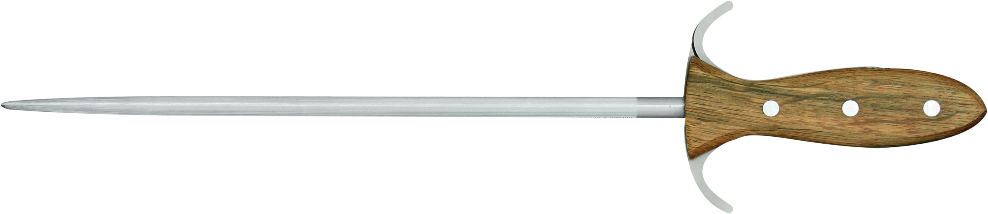 Güde Messer Solingen Wetzstahl Güde Alpha Wetzstahl D’Artagnan 32cm, Fasseiche