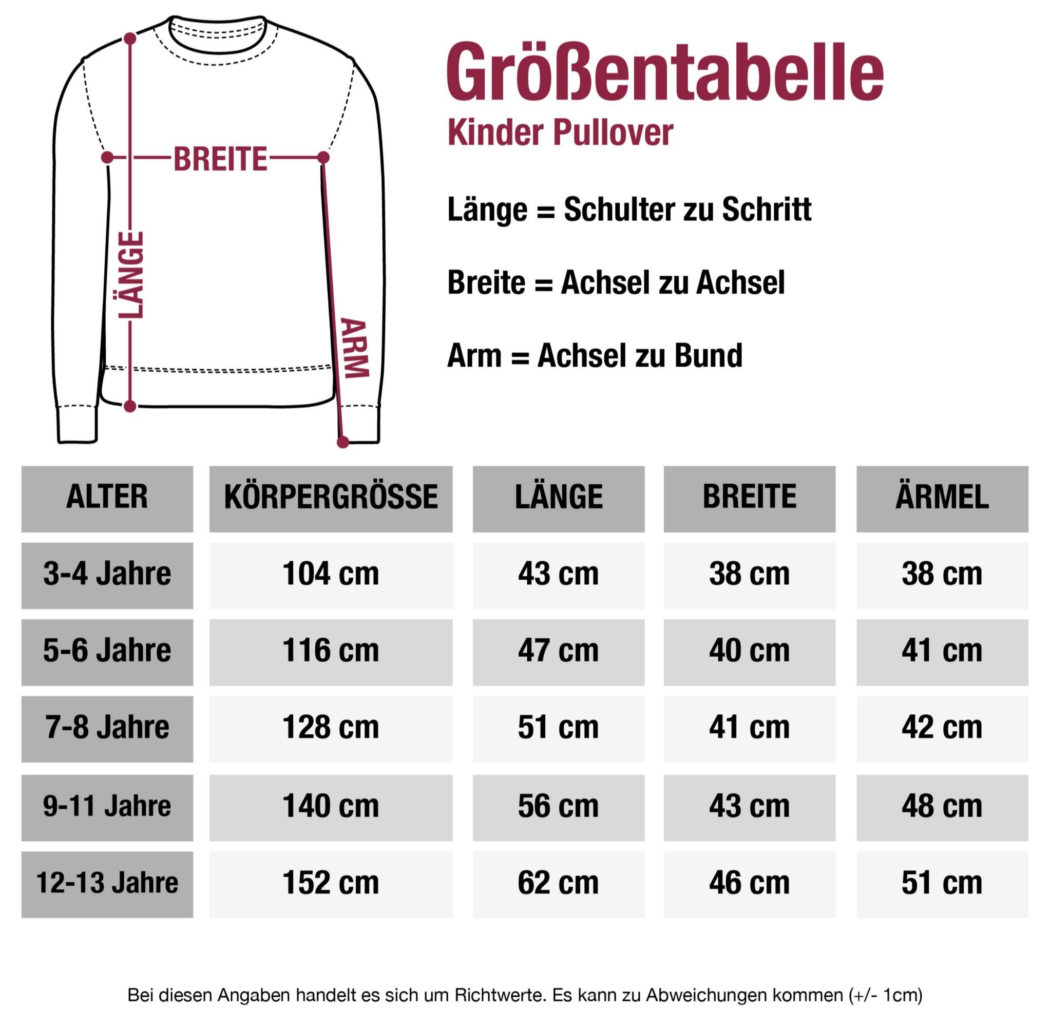 Shirtracer Sweatshirt Merry Christmas süßes Rentier, Rudolph Elch Rudolf Weihnachten Kleidung Kinder – Bild 3 von 5