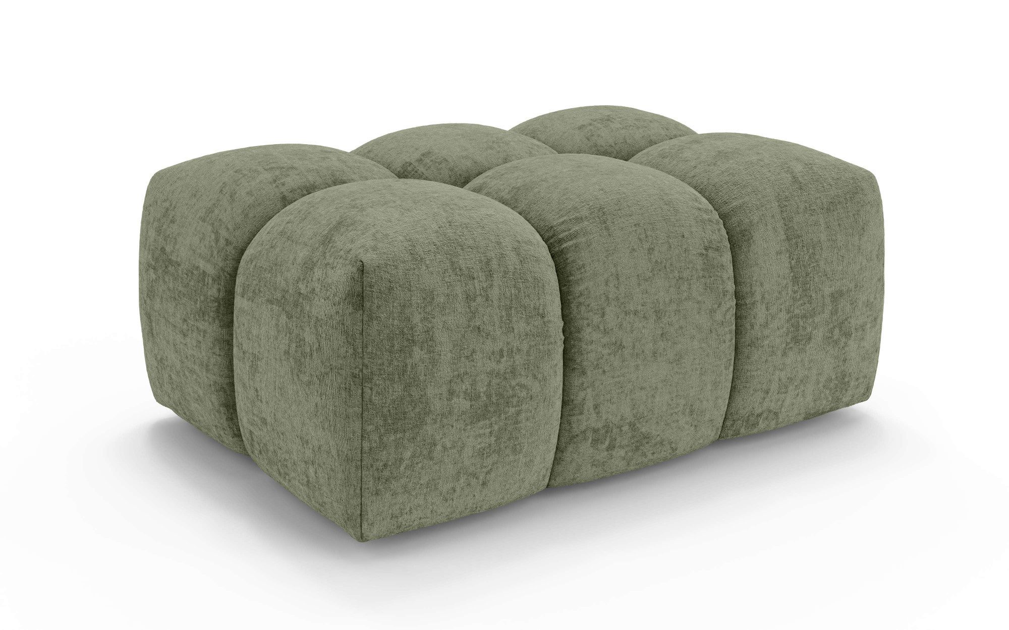 homsy by Ana Johnson Polsterhocker BOUBELLE Sitzhocker mit Steppung, Bubble-Optik, Maße B/T/H: 97/67/42cm, erstklassige Verarbeitung, hoher Sitzkomfort und mode – Bild 2 von 5