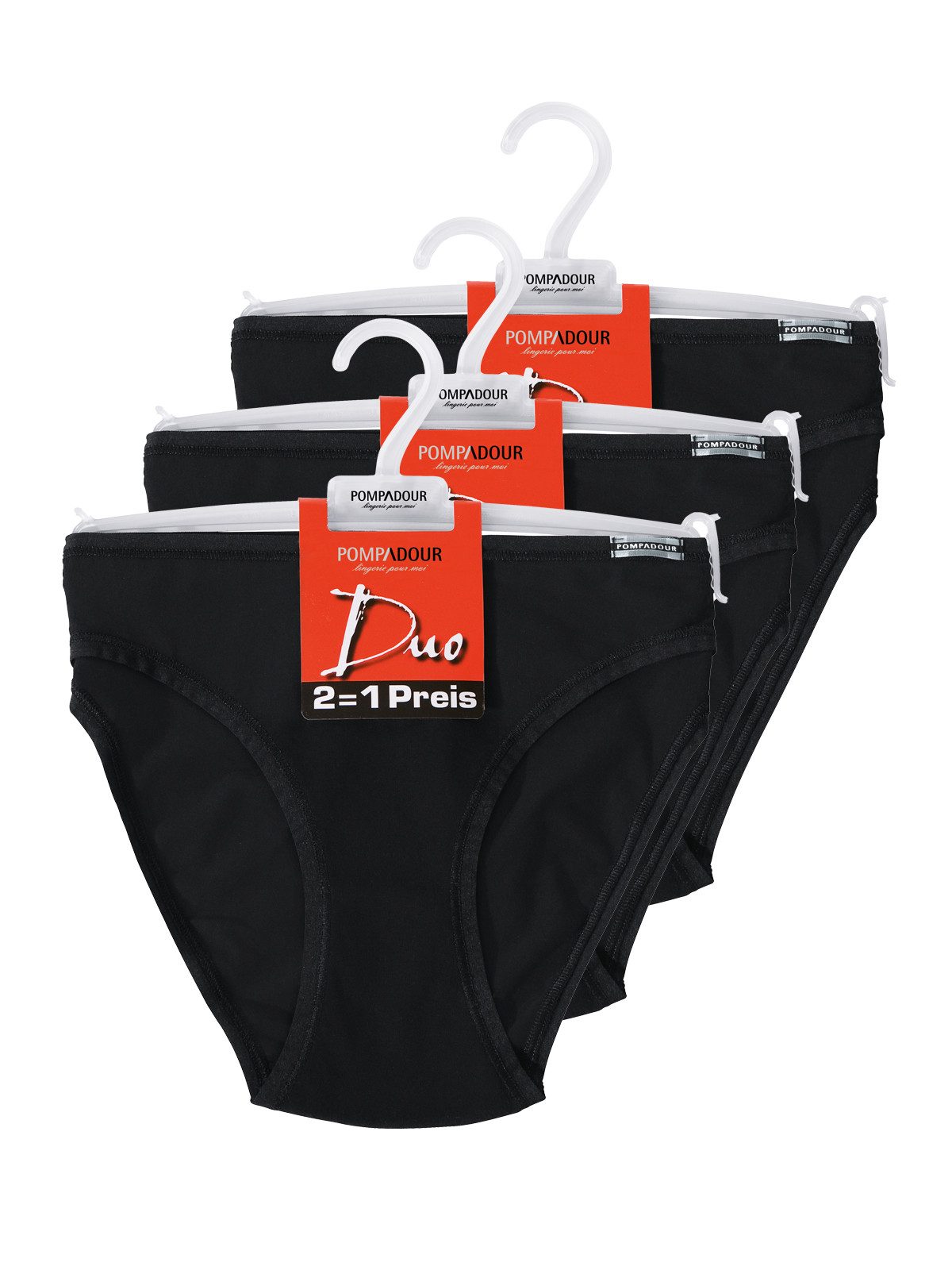 Pompadour Bikinislip 6er Pack Damen Bikinislip günstig online kaufen