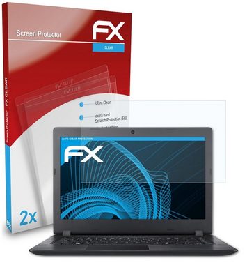 atFoliX Schutzfolie Displayschutz für Acer Aspire 1 A114-31 14 inch, (2 Folien), Ultraklar und hartbeschichtet