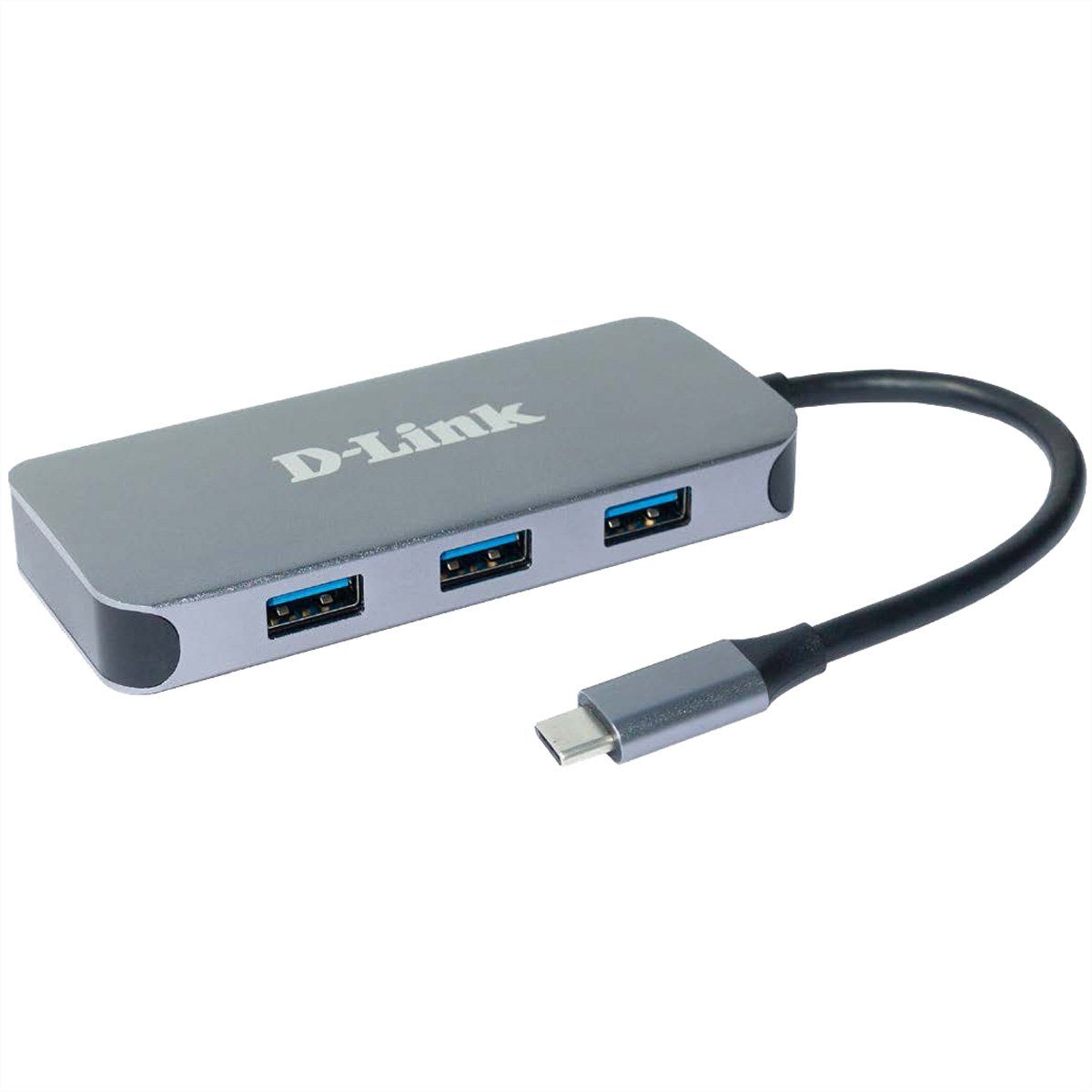 USB-C Delivery D-Link mit 6-in-1 HDMI/Gigabit Computer-Adapter Ethernet/Power DUB-2335 Hub