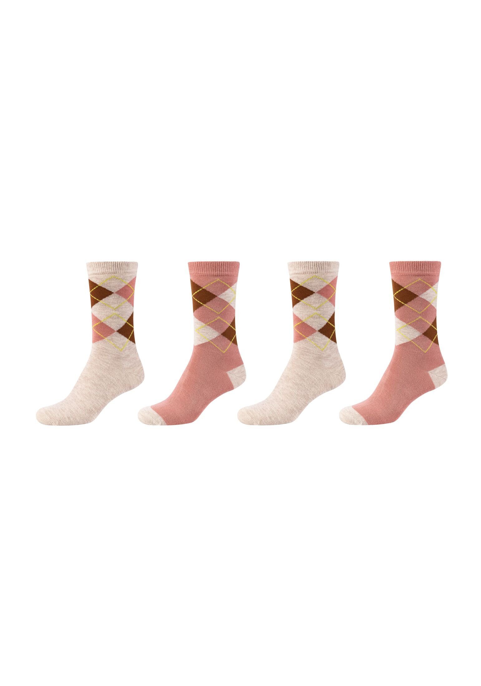 s.Oliver Pack 4er canyon rose Socken Socken
