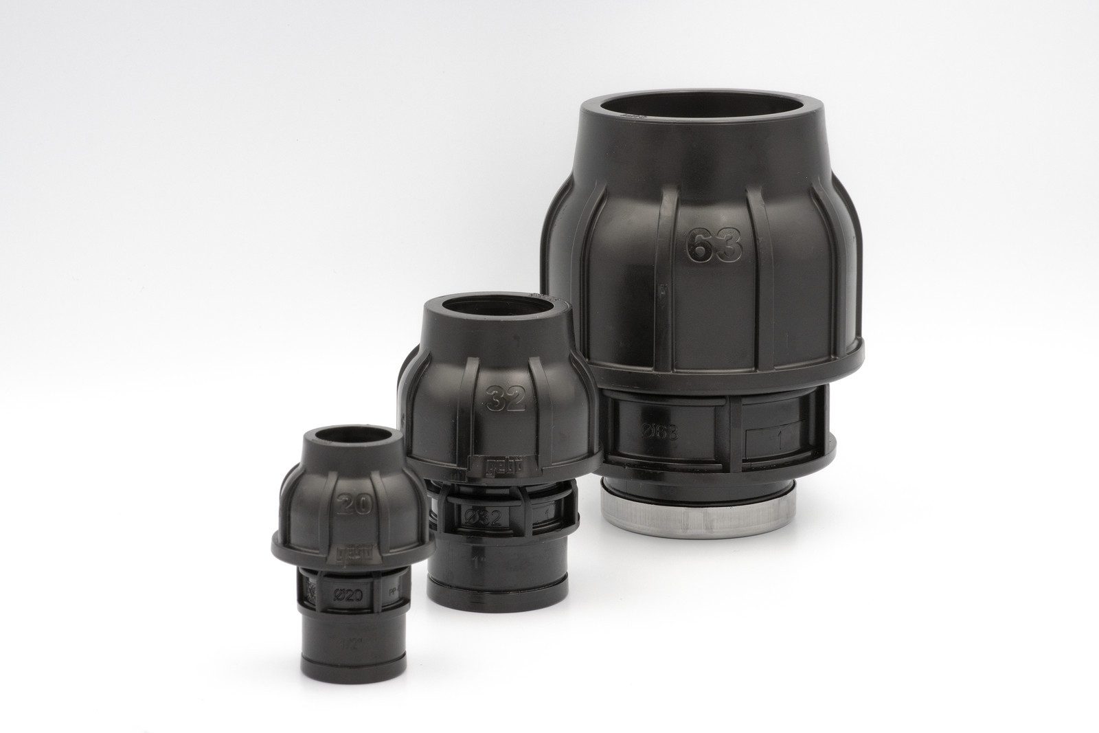 GEBO Steckfitting PE Rohr Verschraubung 20mm x 1/2 Zoll Innengewinde Anschluss Übergang