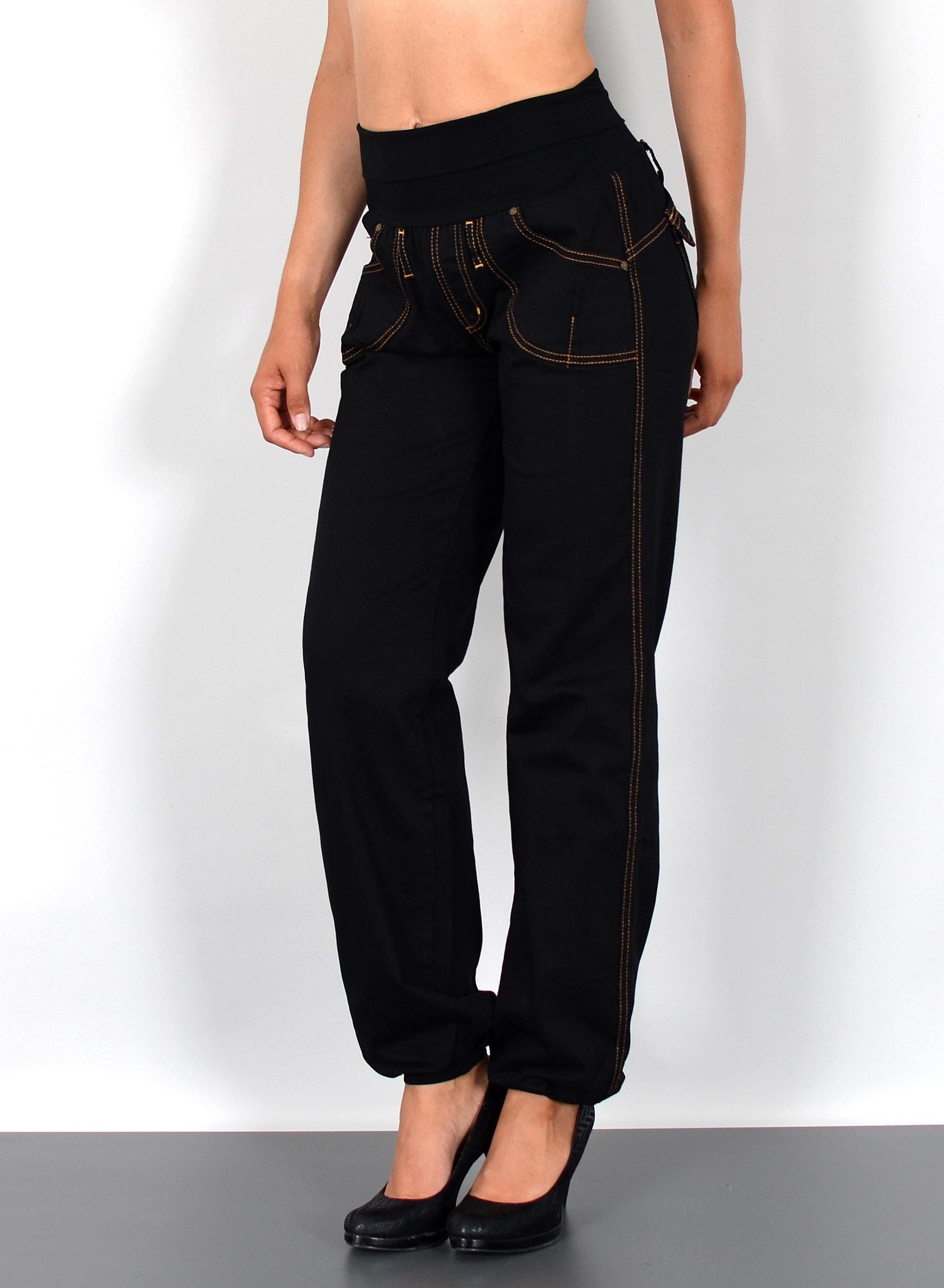 ESRA Pumphose Damen Jeanshose Pumphose hohe günstig online kaufen