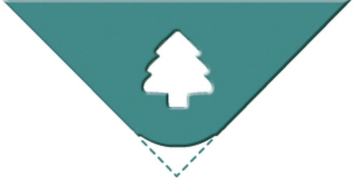 Thumbnail - Ursus - Ludwig Bähr Motivstanzer Eck-Locher klein Tannenbaum.