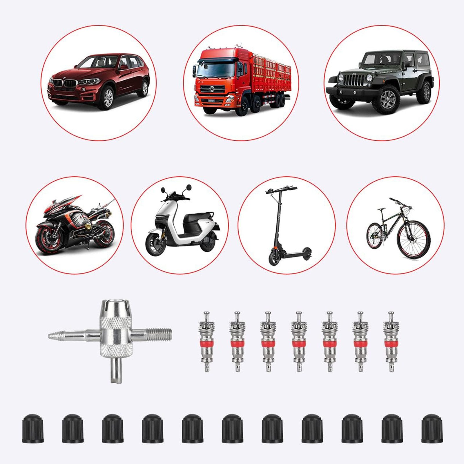 HAUSS SPOLE Fahrradreifenheber 29er-set Motorrad Reifenhebel Set Montagewerkzeug Reifenmontage