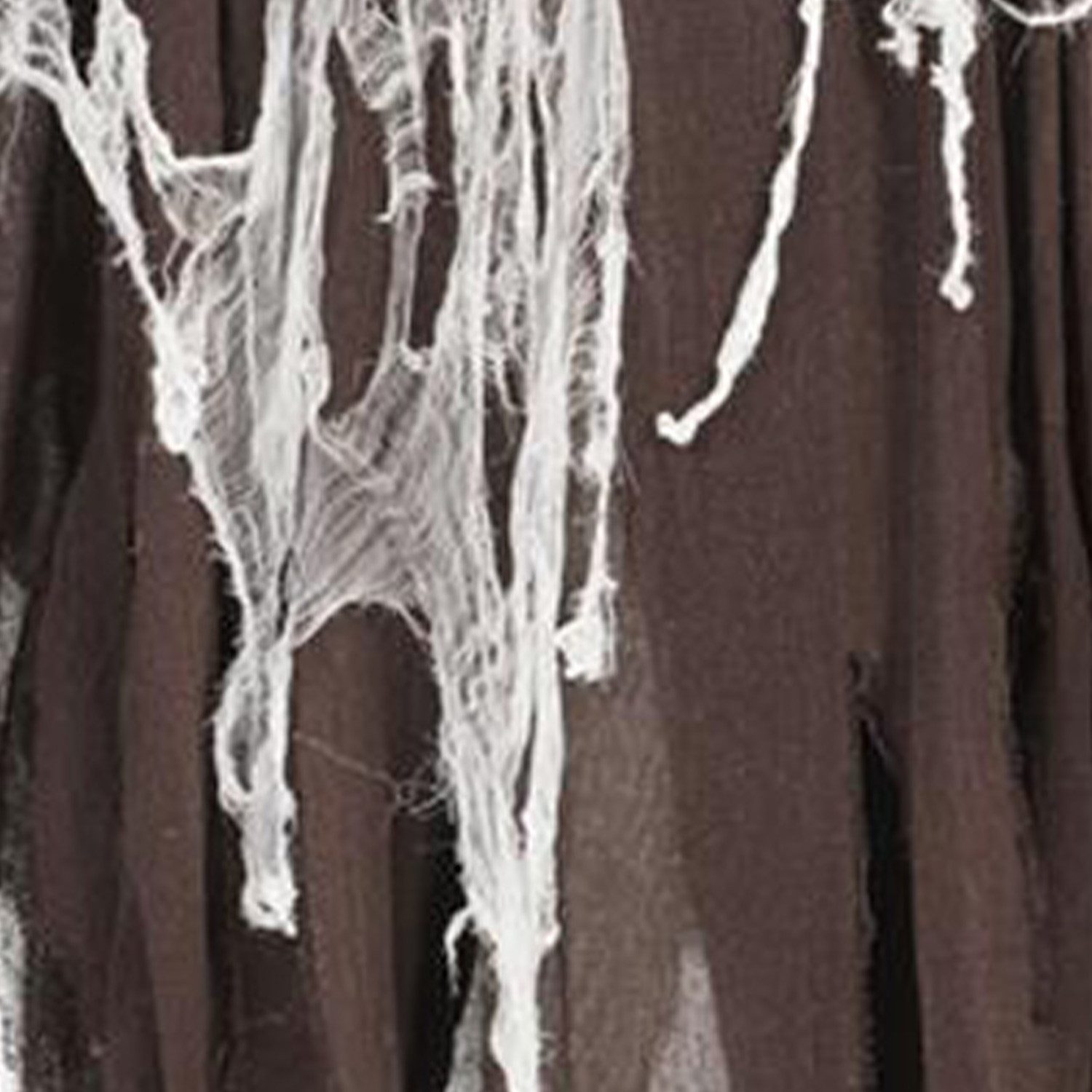 Funny Fashion Hexen-Kostüm Halloween Umhang mit Kapuze - Braun, Ghul Zombie