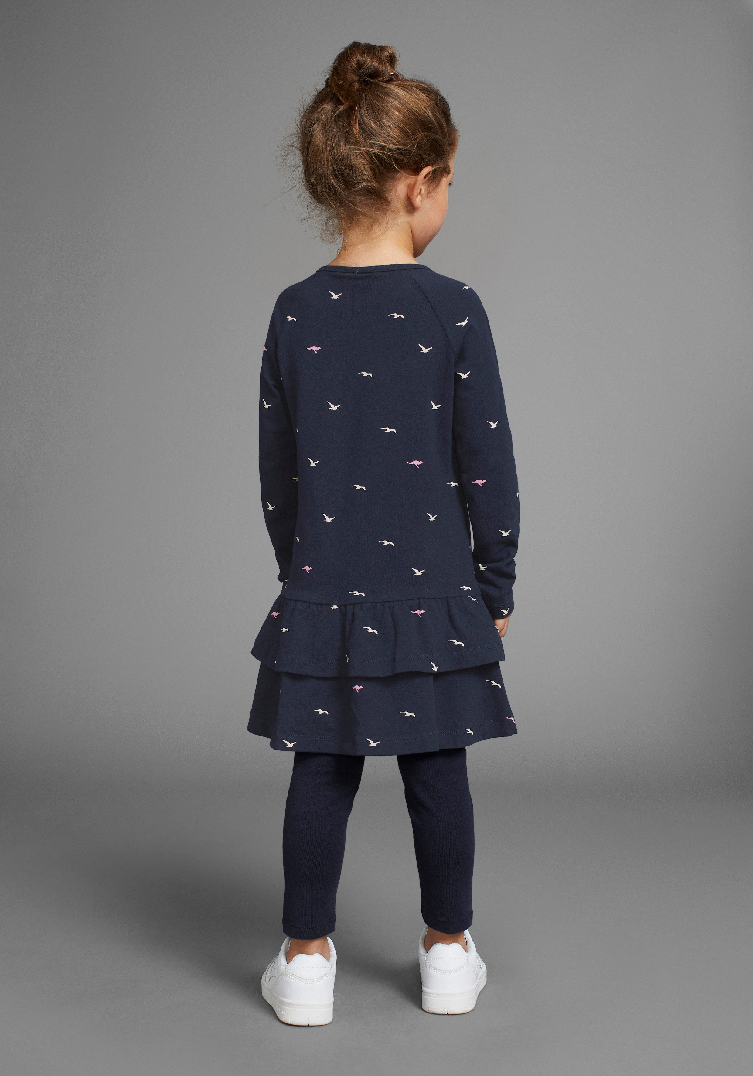 KangaROOS Jerseykleid KANGAROOS-Allover Kleid, für kleine günstig online kaufen