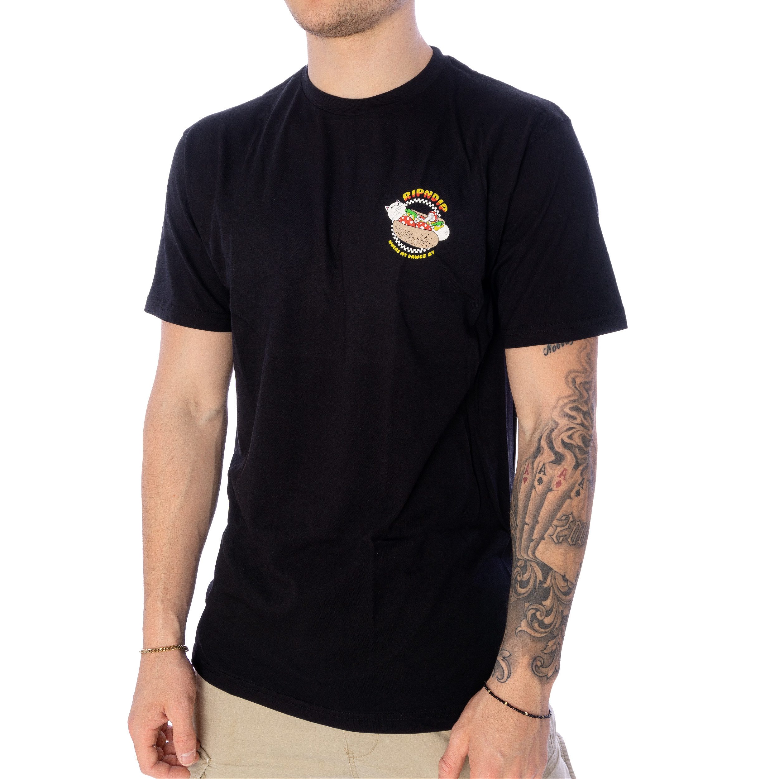 RIPNDIP T-Shirt T-Shirt RIPNDIP Glizzy, G L, F black