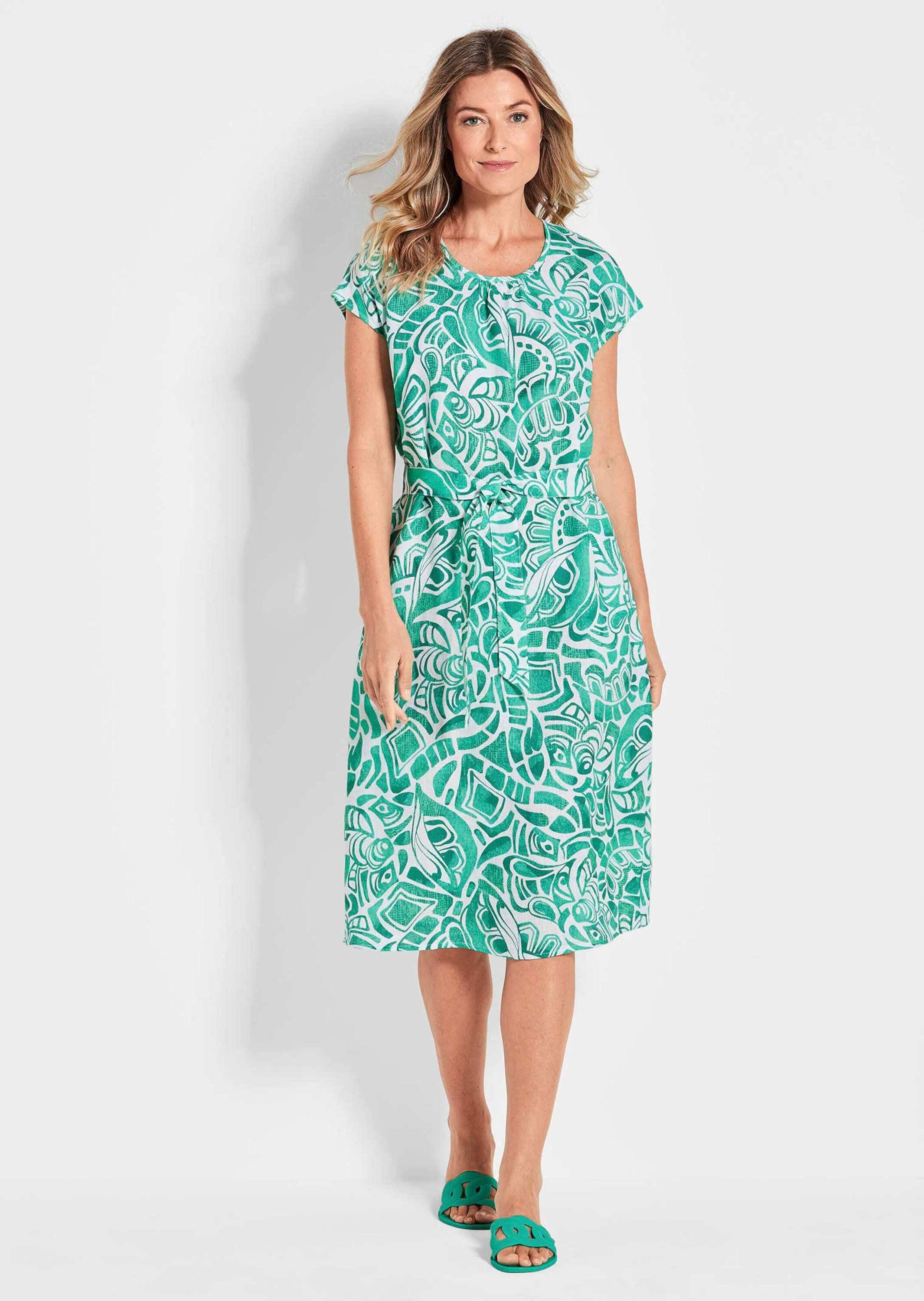 Sommerkleid Kurzgröße: Druckkleid