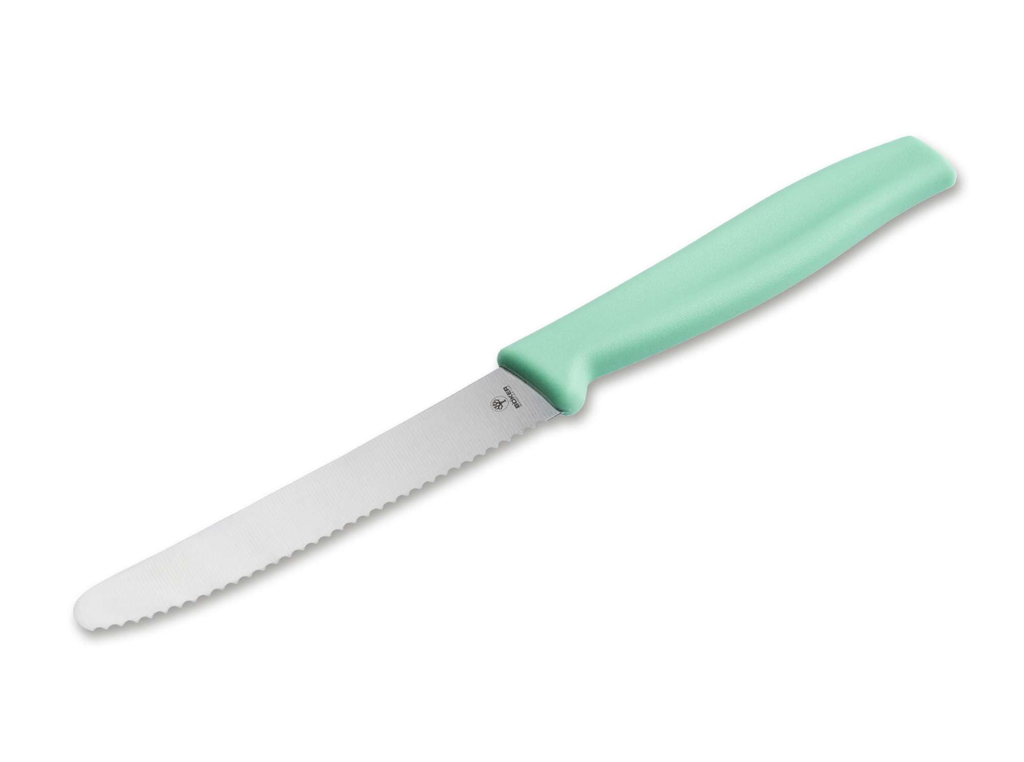 Böker Manufaktur Solingen Brotzeitmesser Böker Brötchenmesser, Wellenschliff, Frühstücksmesser