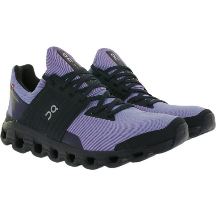 ON RUNNING ON Running Cloudswift Edge Prism Damen Sneaker urbane Lauf-Schuhe CloudTec®-Elemente 41.99461 Schuhe Schwarz/Violett Sneaker