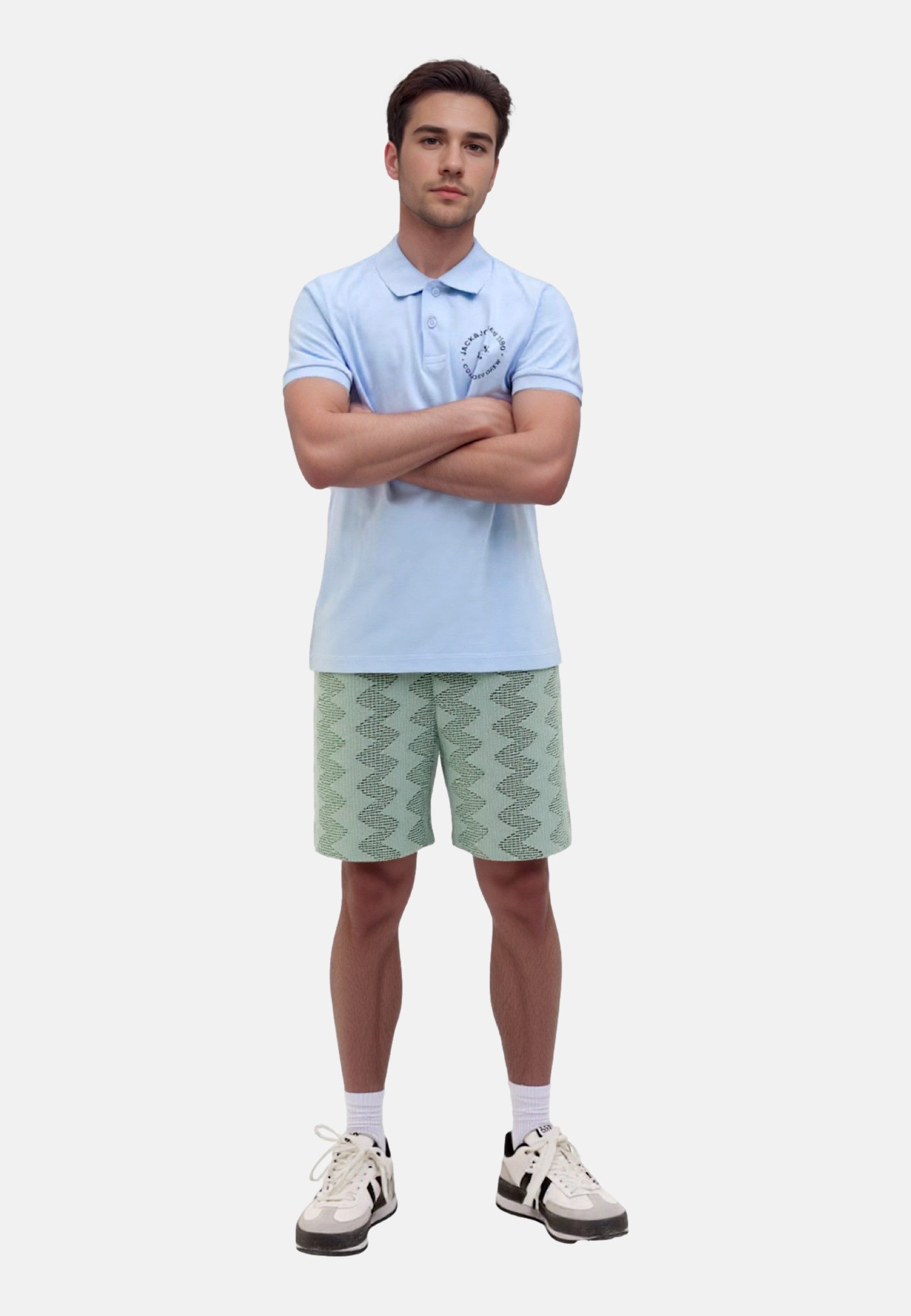 Guess Chinoshorts Shorts LATTICE Chinoshorts (1-tlg)
