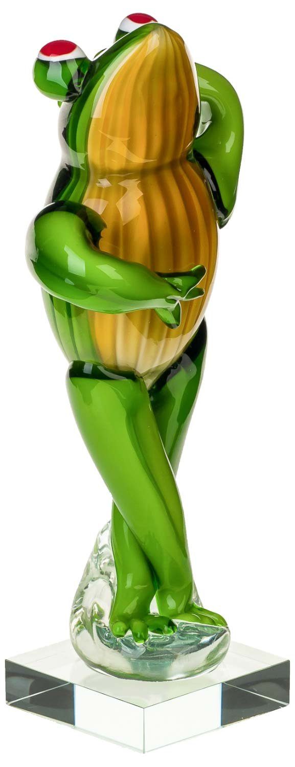 Frosch Murano Aubaho Skulptur Antik-Stil Glas Glasfigur 30cm Figur im Dekofigur