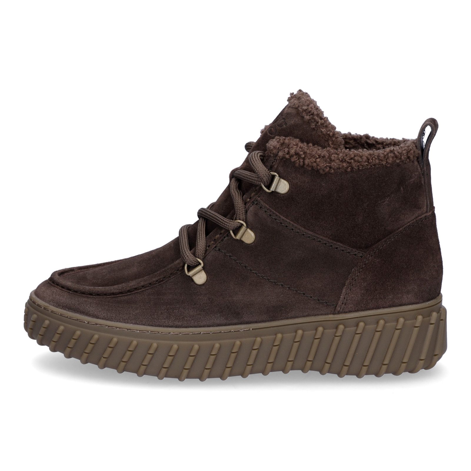 Paul Green Paul Green Damen Schnürboot dunkelbraun Schnürboots