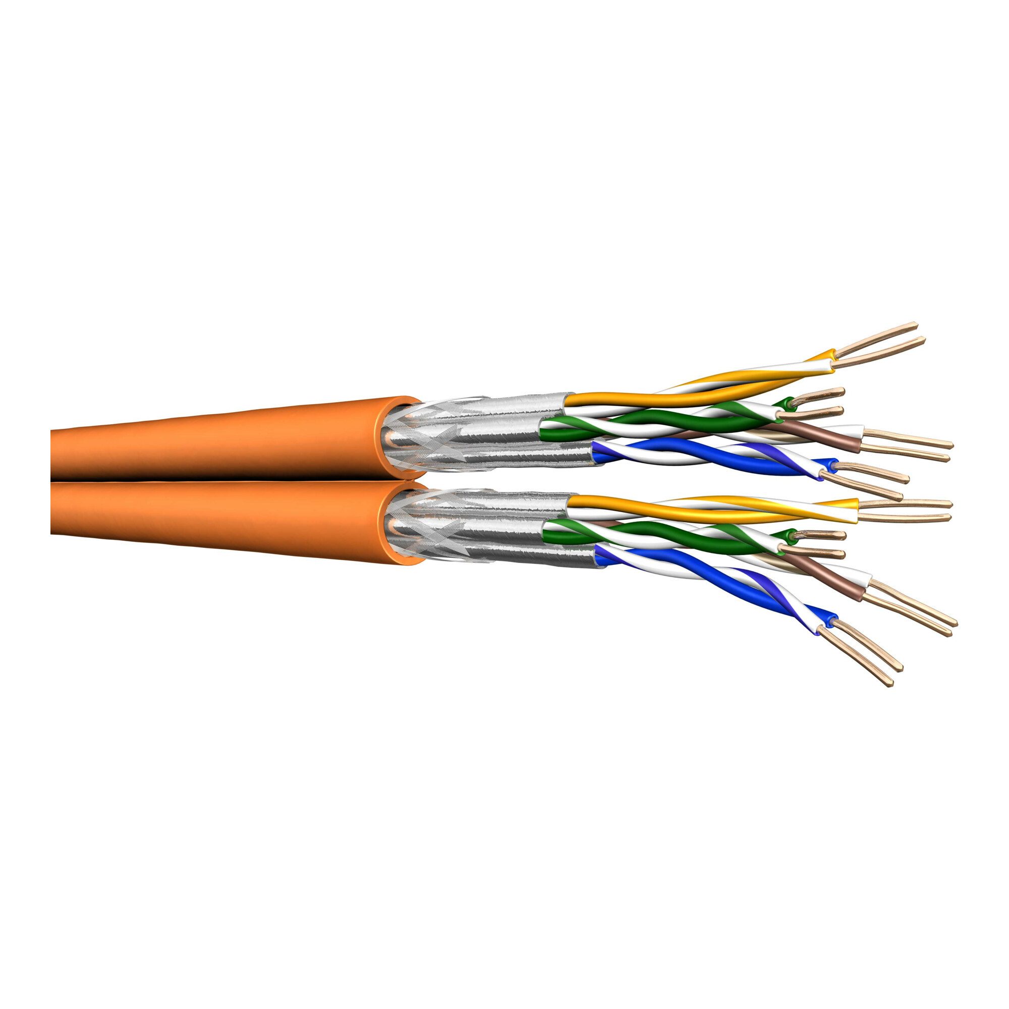 Draka Draka Comteq (DNT) Communication Cable Kat.7 8P S/FTP AWG23 orang X-Link Lade-und Datenkabel
