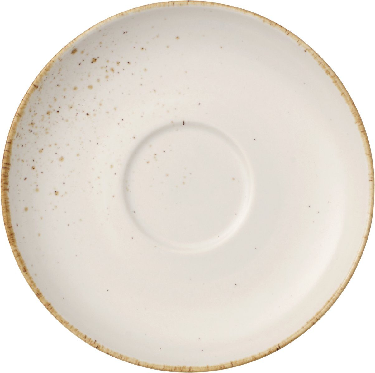 vivo Villeroy & Boch Group Untertasse Stone Ware White Milchkaffeeuntere