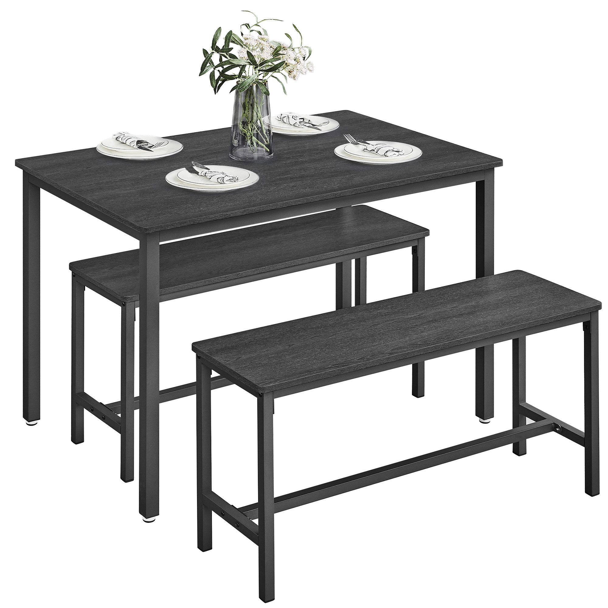 VASAGLE Essgruppe, (Set, 3-tlg), Küchentisch 70 günstig online kaufen