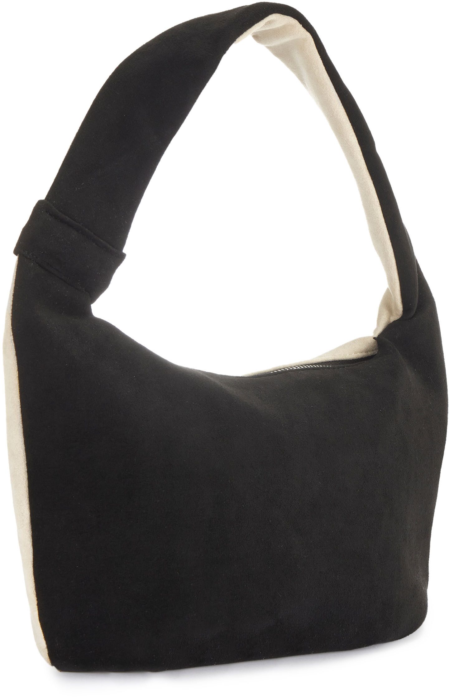 Vivance Handtasche Minibag, Damentasche, Henkeltasche zweifarbig VEGAN