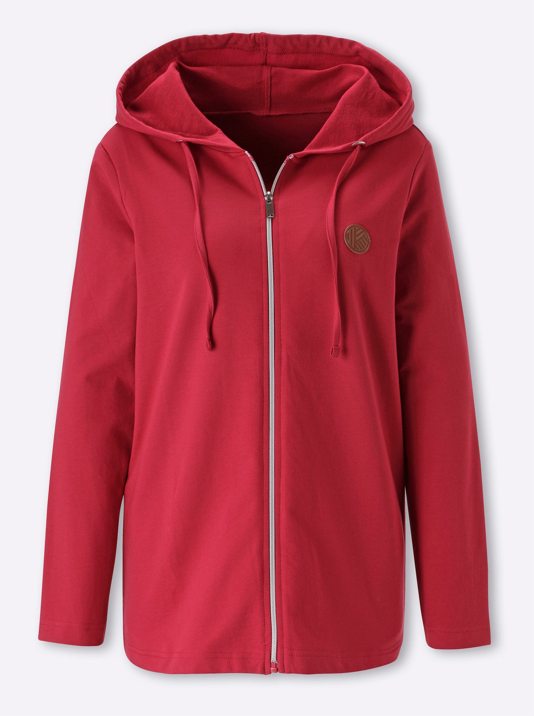 Shirtjacke Sweatjacke Langarm