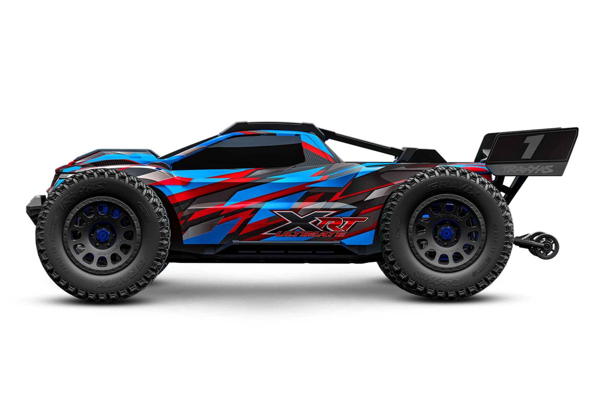 Traxxas RC-Buggy Traxxas XRT Ultimate 4x4 VXL Stadium Truck Brushless 1:7 RTR Blau X