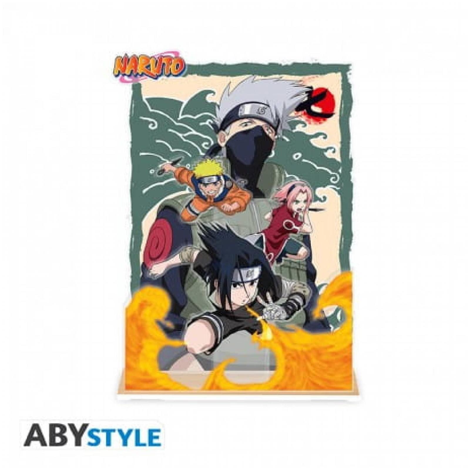 Merchandise-Figur NARUTO - Acryl® Diorama - Team 7