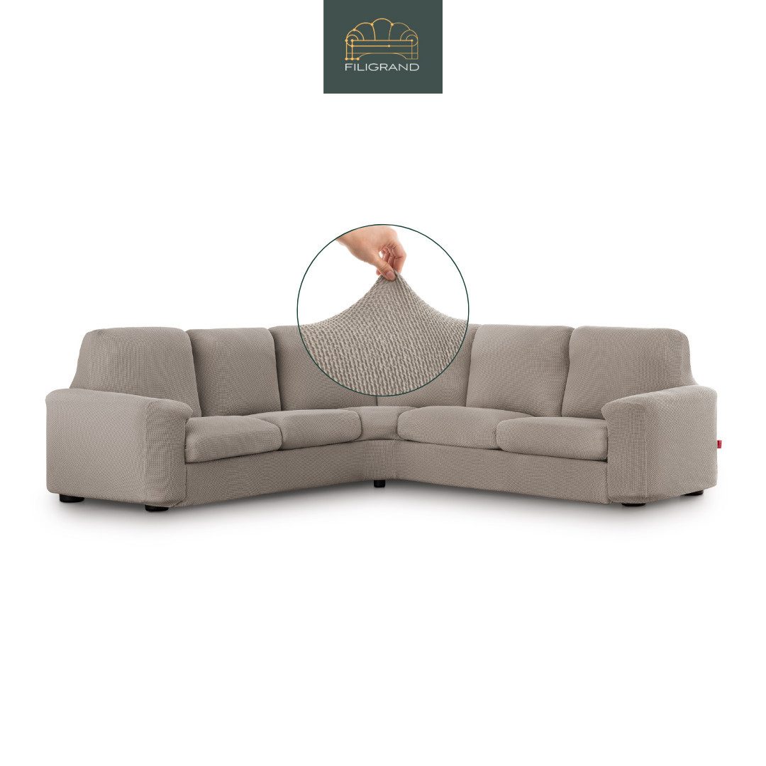 Belmarti Ecksofahusse 1-teiliger elastischer Ecksofabezug, made in Spain, e günstig online kaufen