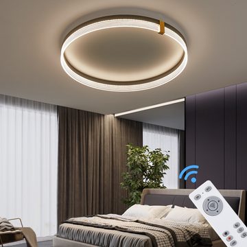 Eurohandisplay LED Deckenleuchte LED Deckenleuchte Fernbedienung/Handy-App Lichtfarbe einstellbar, LED fest integriert, Einstellbar, Lichtfarbe und Helligkeit einstellbar