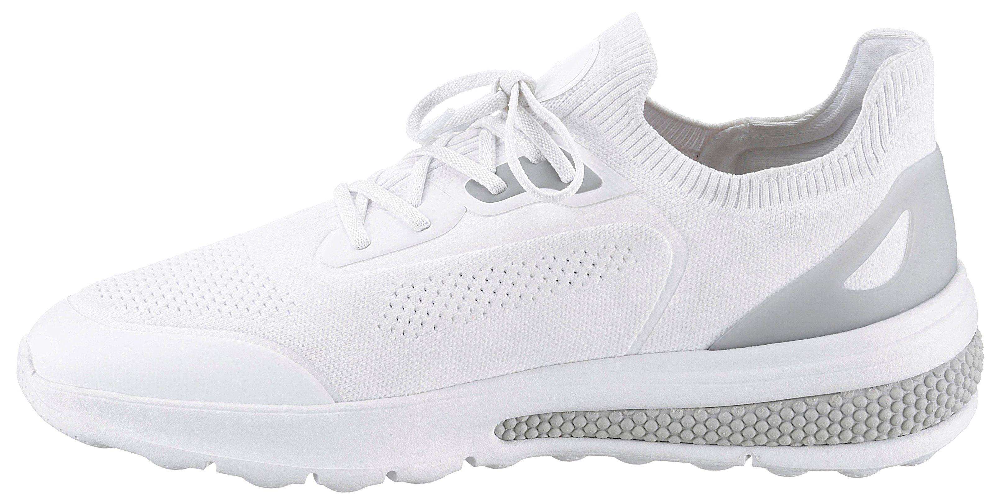 Spezial Sneaker Geox U weiß-grau Membrane Geox mit SPHERICA ACTIF