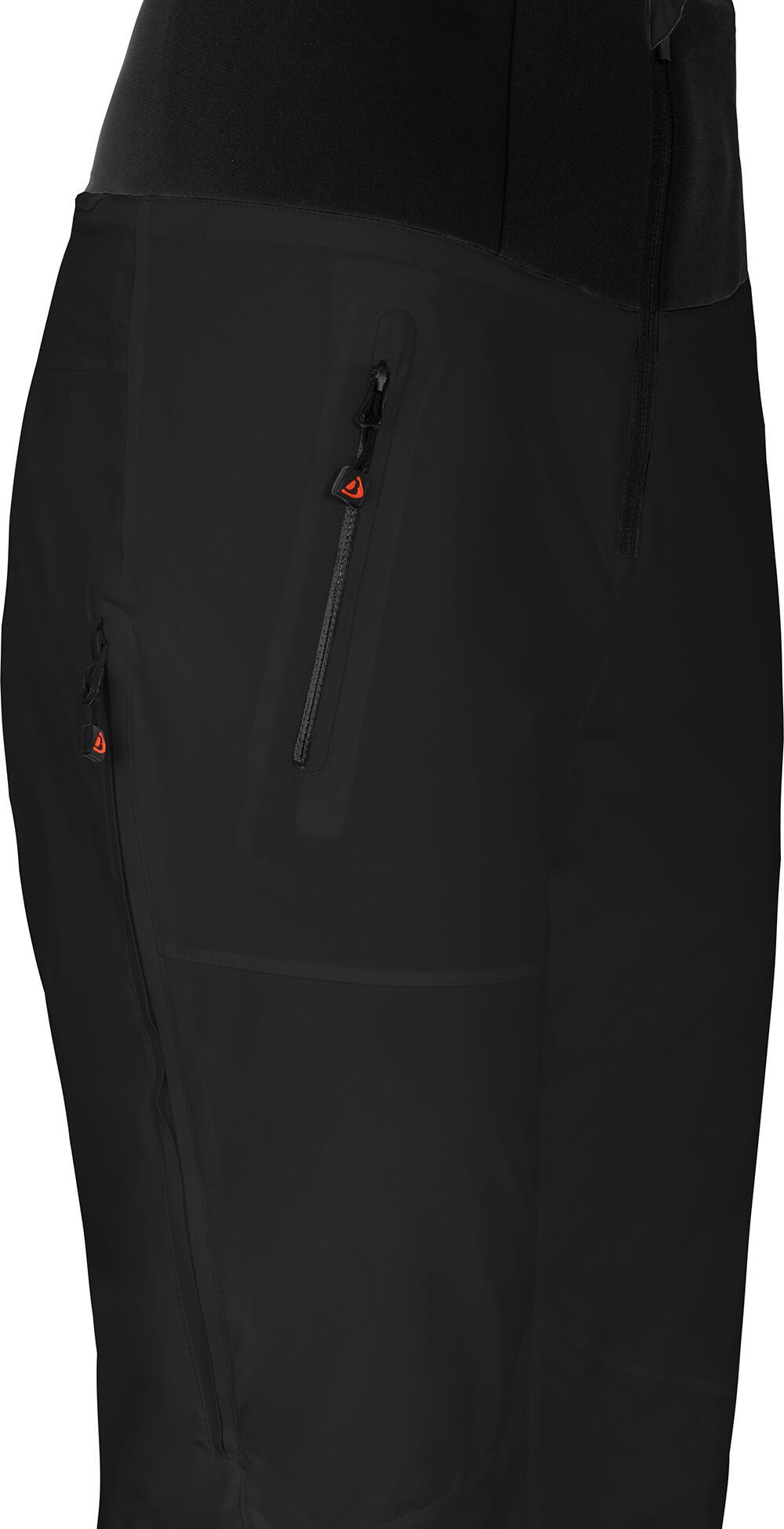 Bergson Skihose MIEN Slim Damen Skihose, wattiert, 20000 mm Wassersäule, Normalgrößen, schwarz