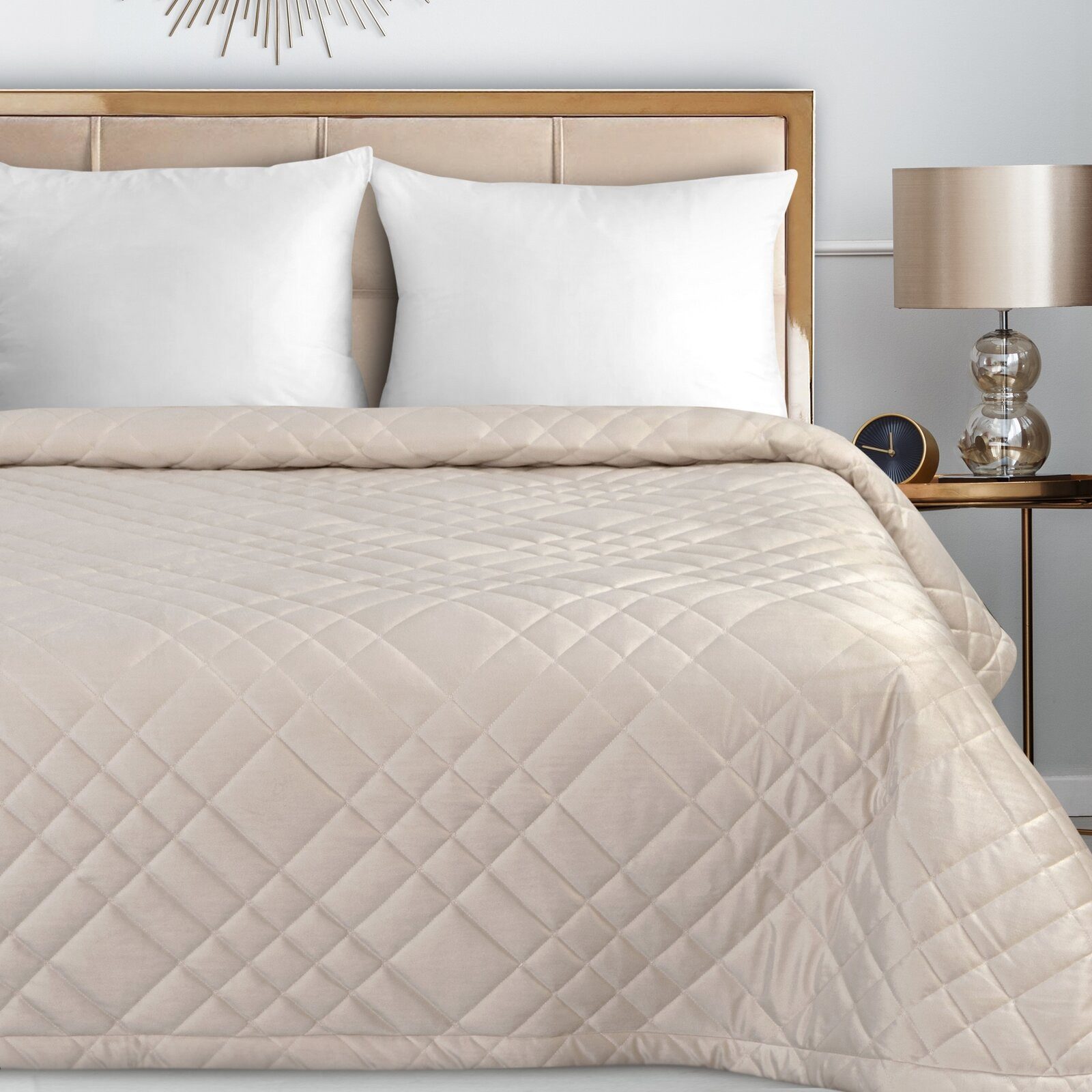 Eurofirany Tagesdecke RIA, Elegante Tagesdecke Velvet günstig online kaufen